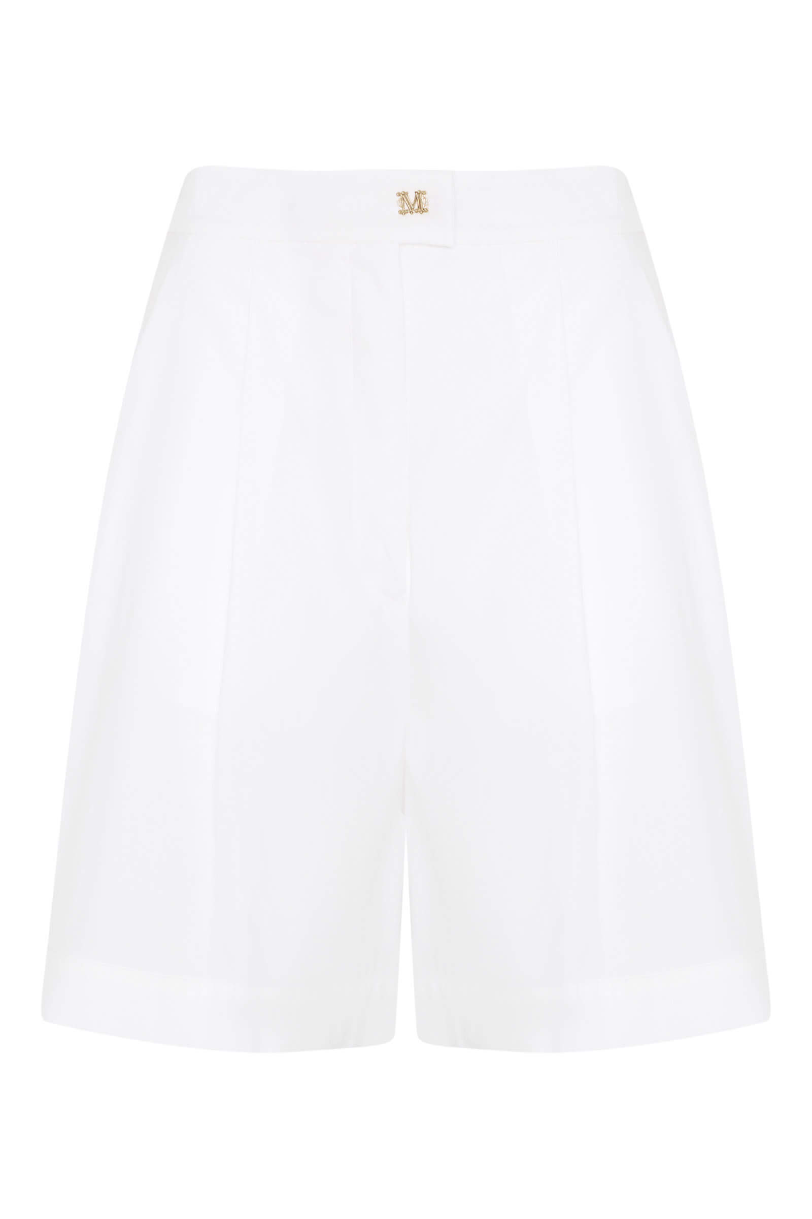 Хлопковые шорты-бермуды на резинке на спине Бренд Max Mara