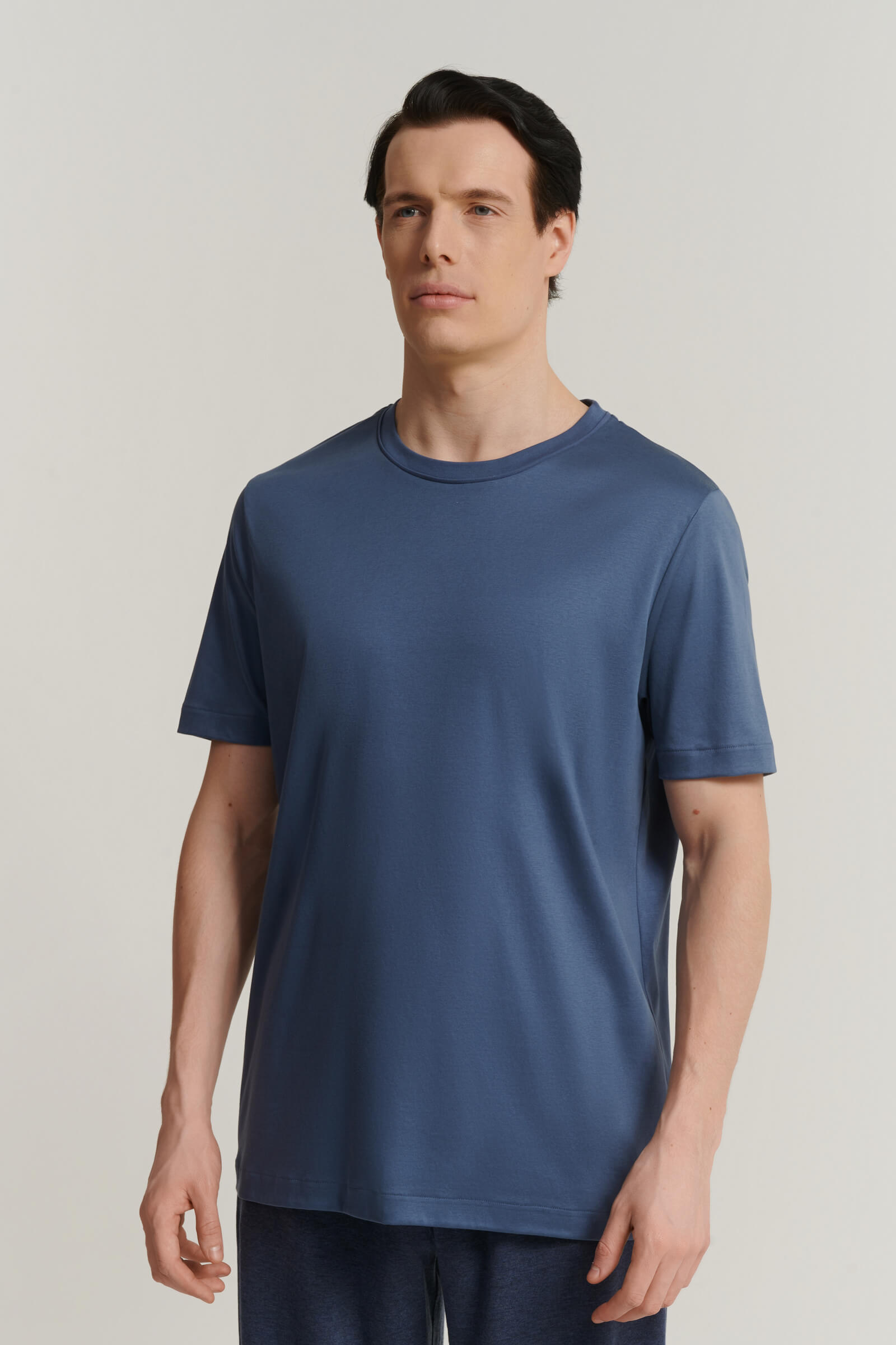 Футболка из редкого хлопка Sea Island Бренд Zimmerli Изображение 2