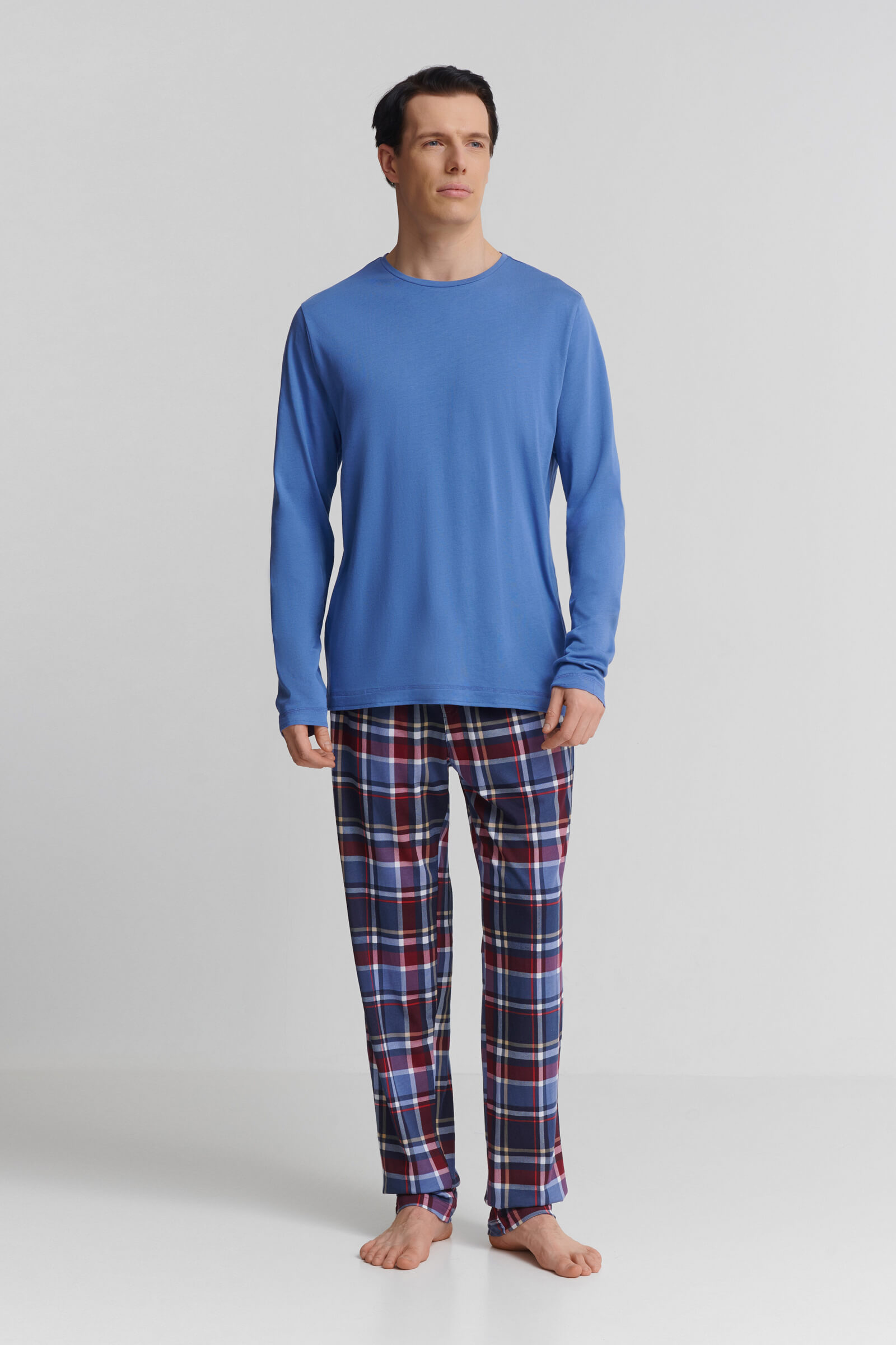 Длинная пижама из хлопка и модала Бренд Jockey Изображение 3