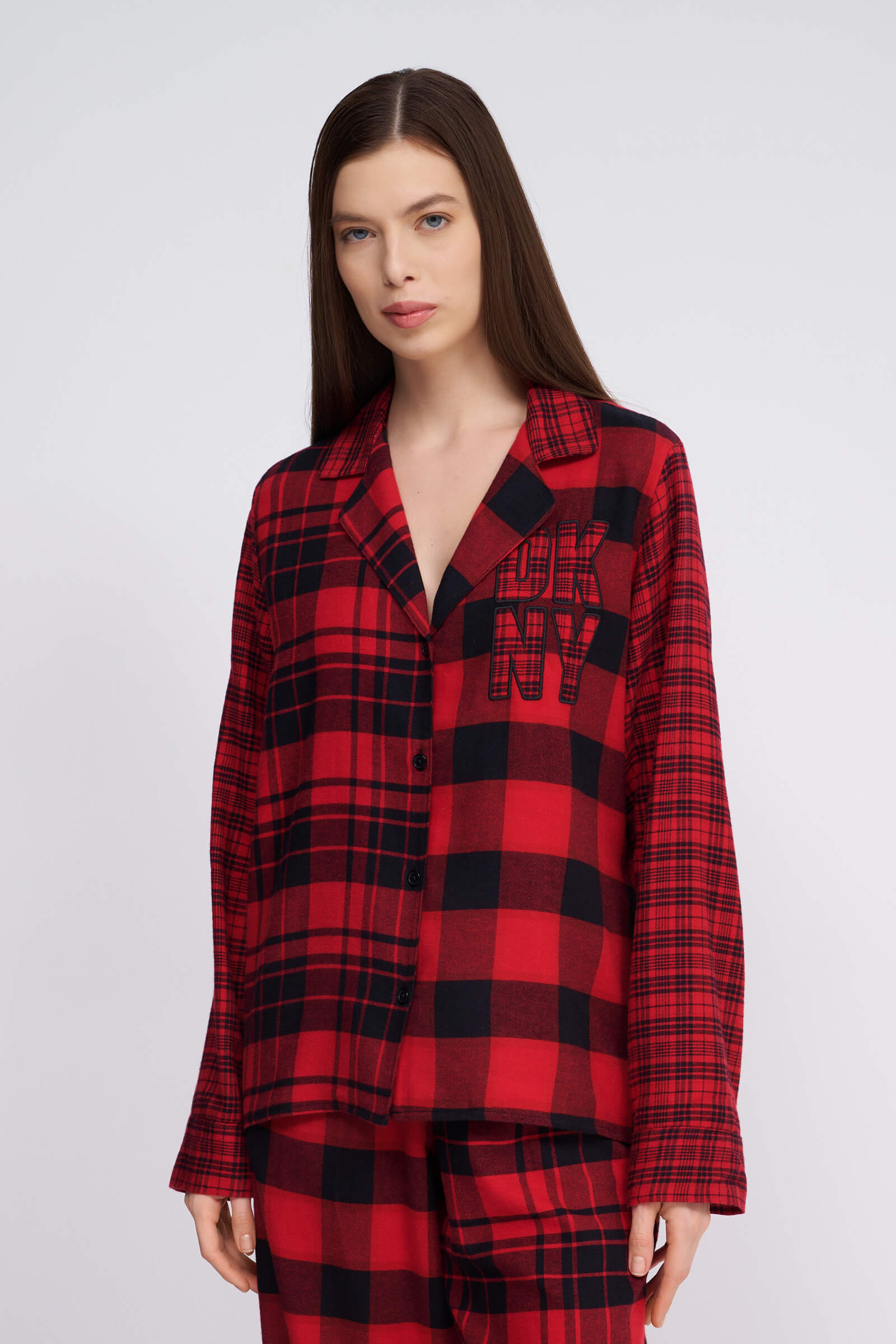 Хлопковая длинная пижама Бренд DKNY Изображение 5