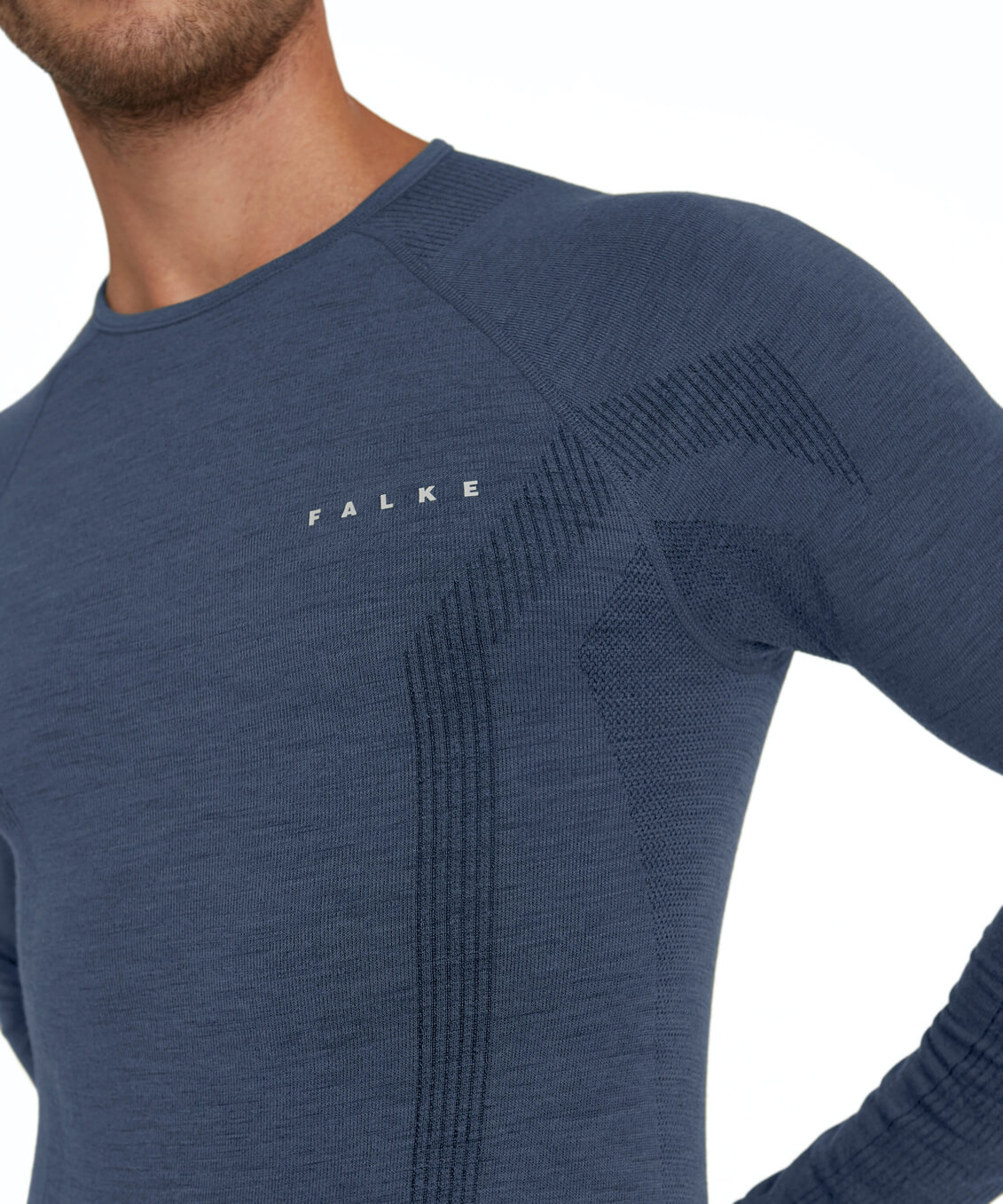 Мужской лонгслив FALKE Wool-Tech Бренд Falke Ess Изображение 2