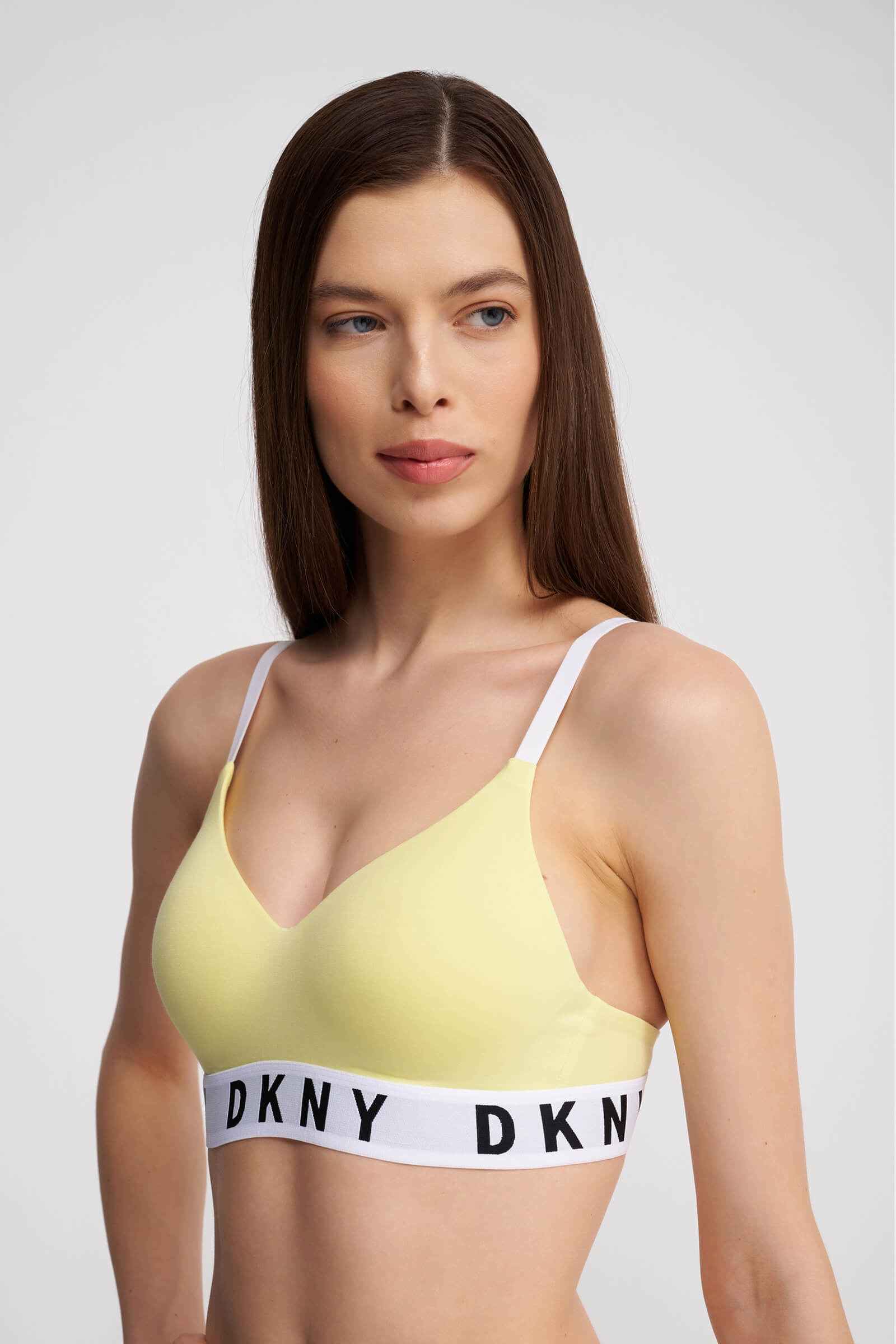Бюстгальтер топ с треугольными чашками Бренд DKNY Изображение 5