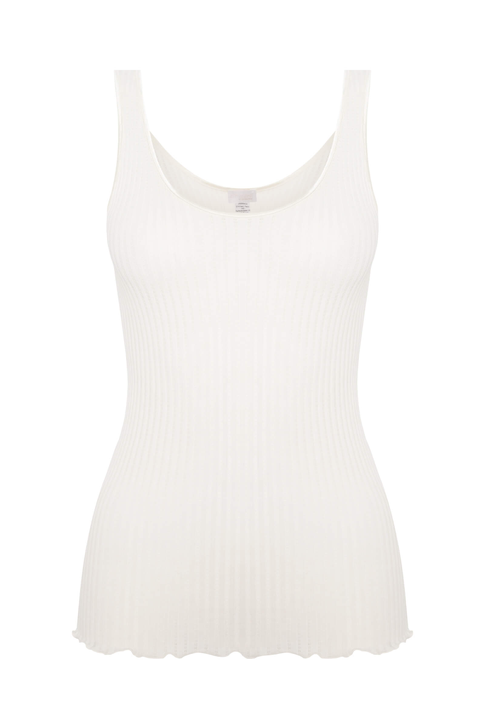 Топ в рубчик из швейцарского хлопка Бренд Zimmerli