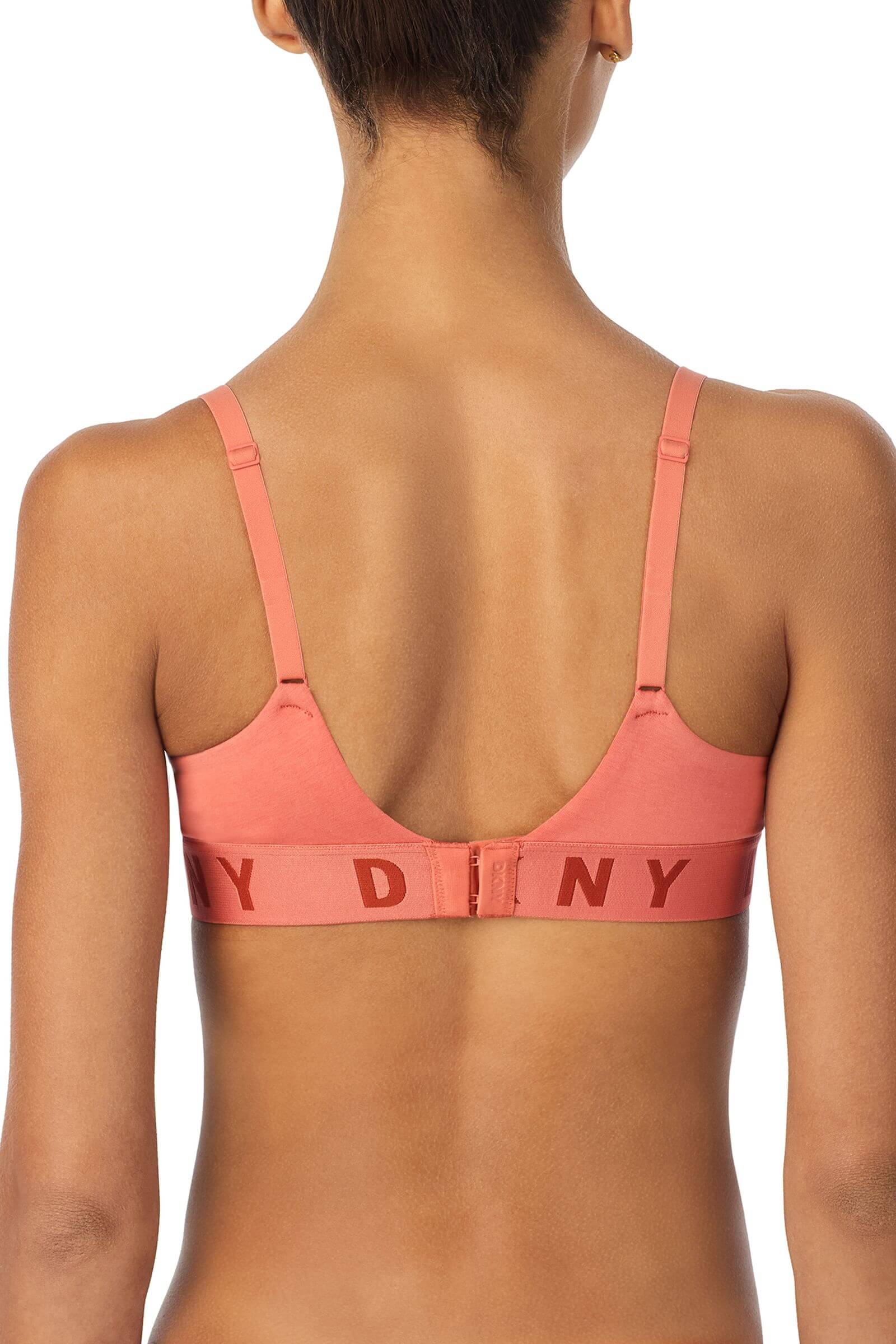 Бюстгальтер топ с треугольными чашками Бренд DKNY Изображение 2