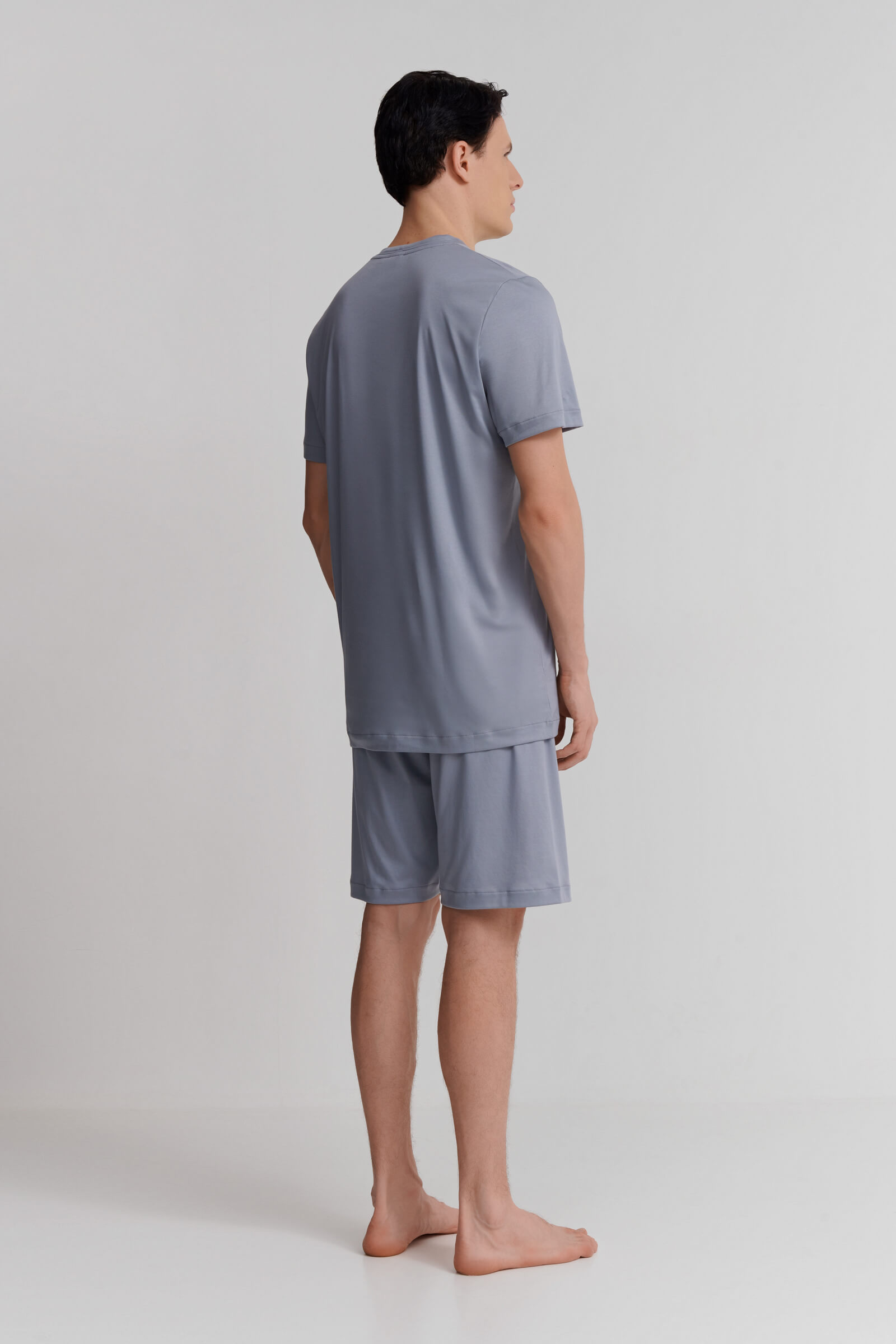 Хлопковая короткая пижама Бренд Zimmerli Изображение 4