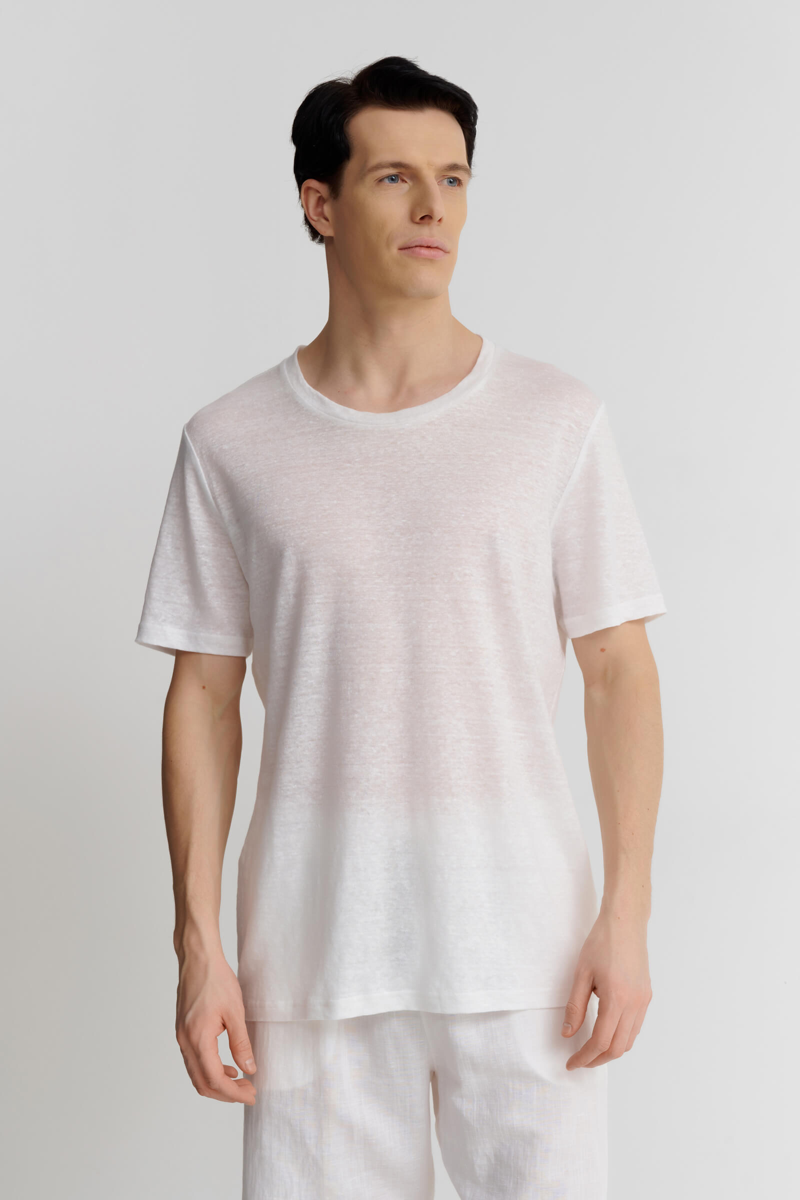 Льняная футболка Бренд Zimmerli Изображение 2