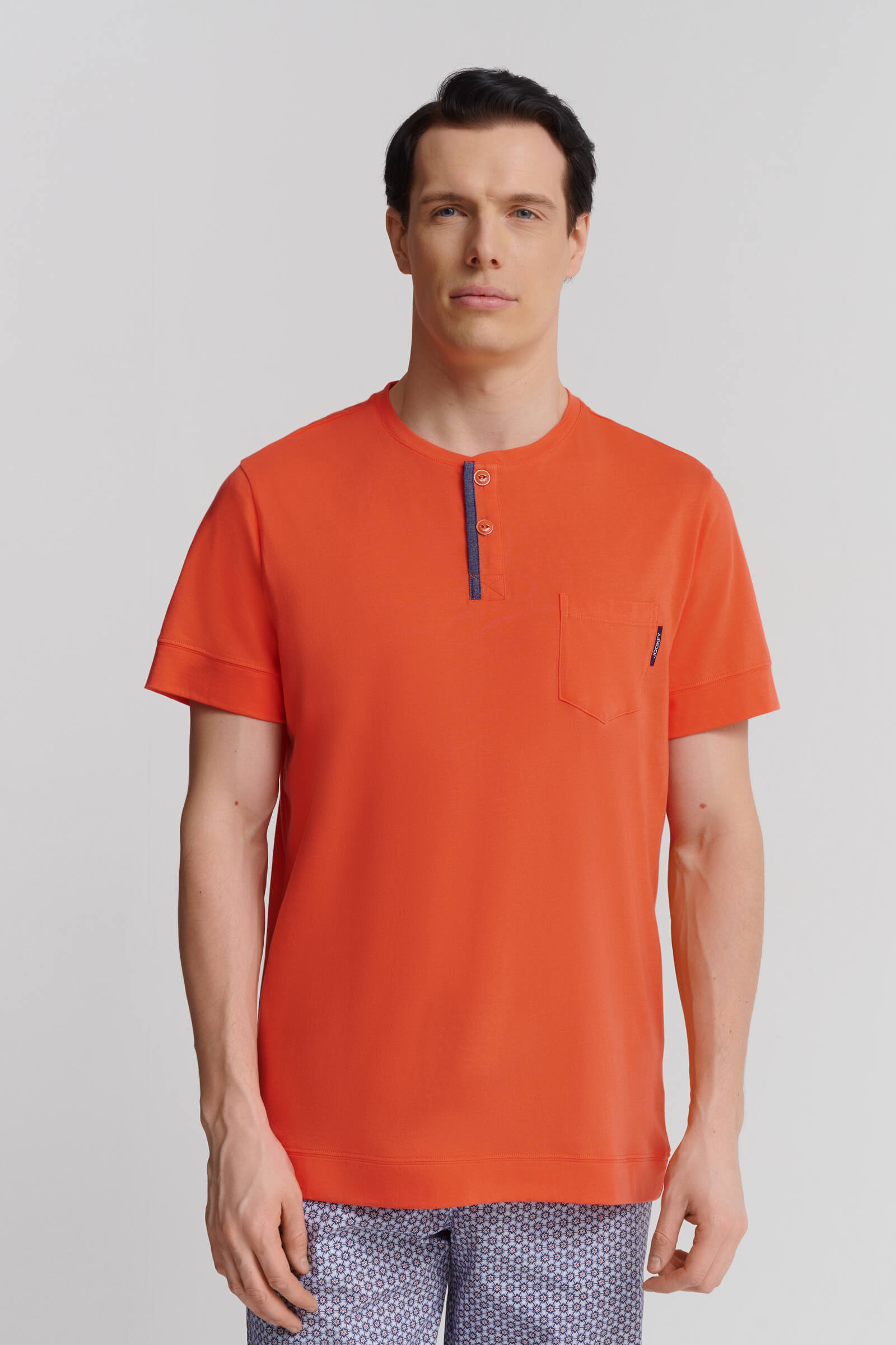 Футболка из хлопка и модала Бренд Jockey Изображение 2