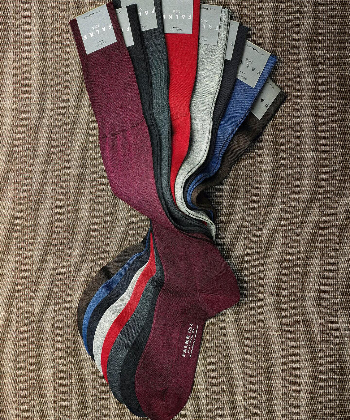 Мужские гольфы FALKE No. 6 Finest Merino & Silk Бренд Falke Изображение 3