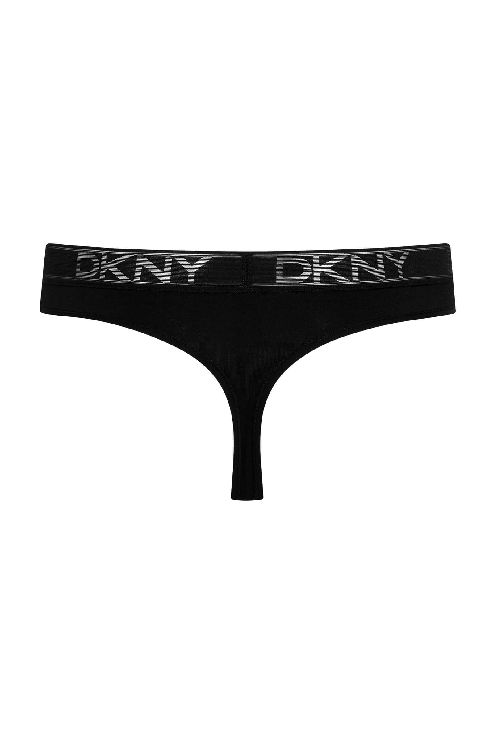 Трусы стринги с логотипом бренда Бренд DKNY Изображение 2