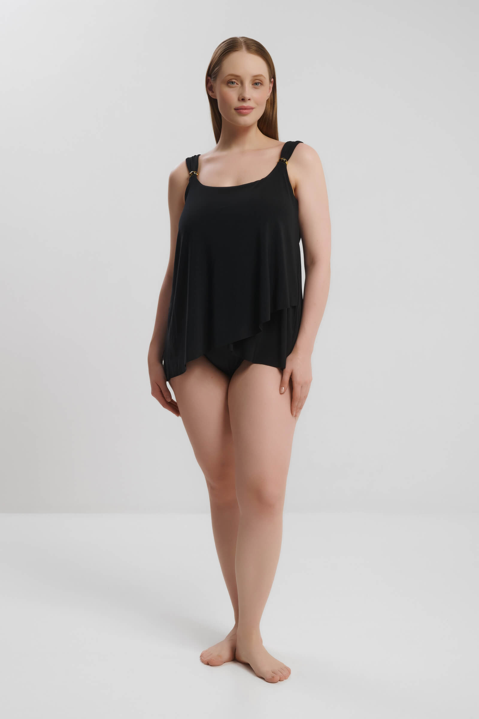 Купальный топ с золотистой фурнитурой Бренд Miraclesuit Изображение 4