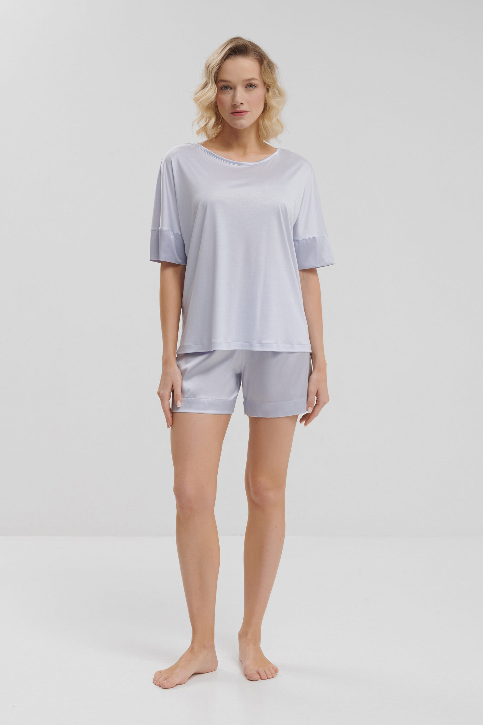 Короткая шелковая пижама Бренд Zimmerli Изображение 3