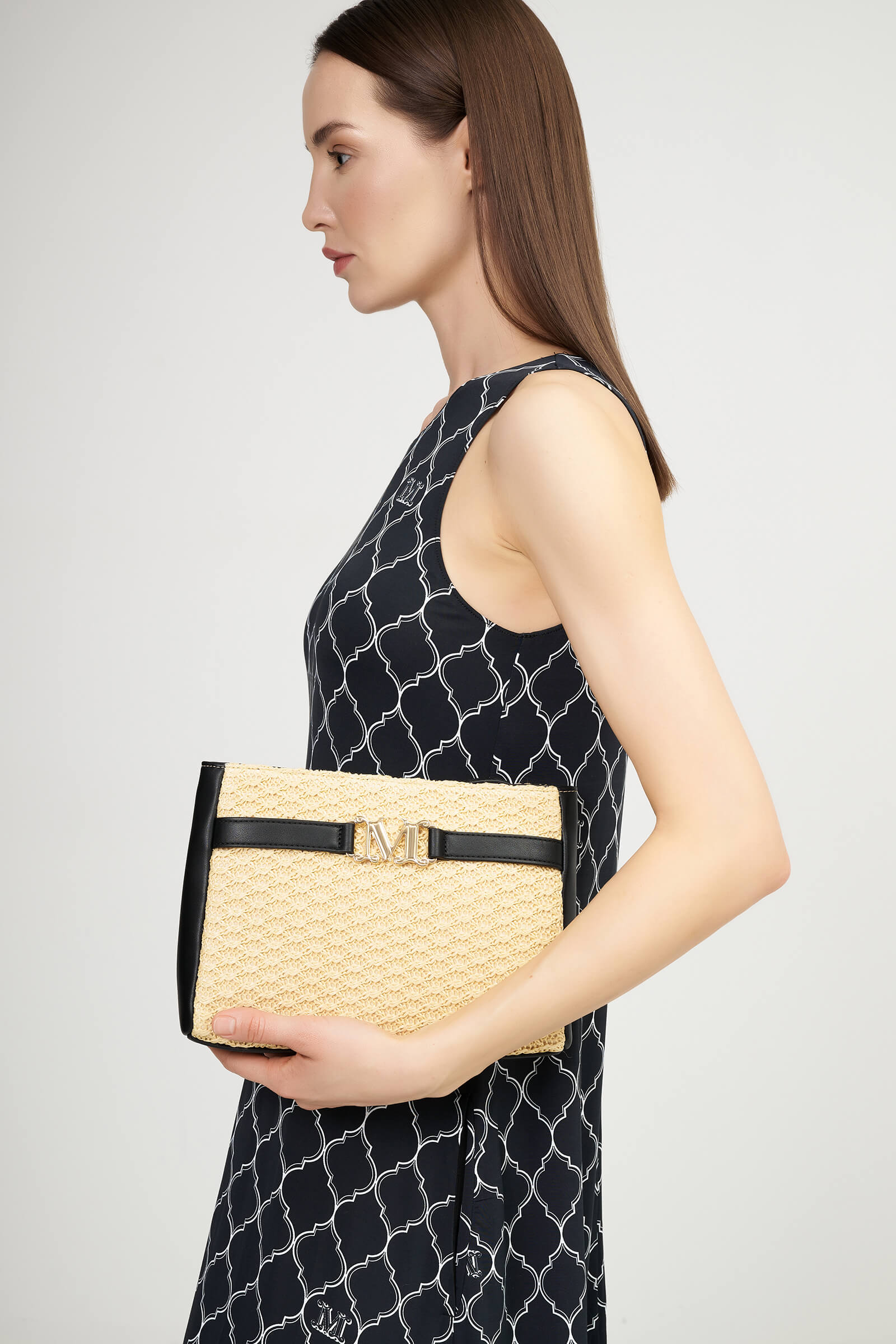 Клатч из рафии Бренд Max Mara Изображение 3