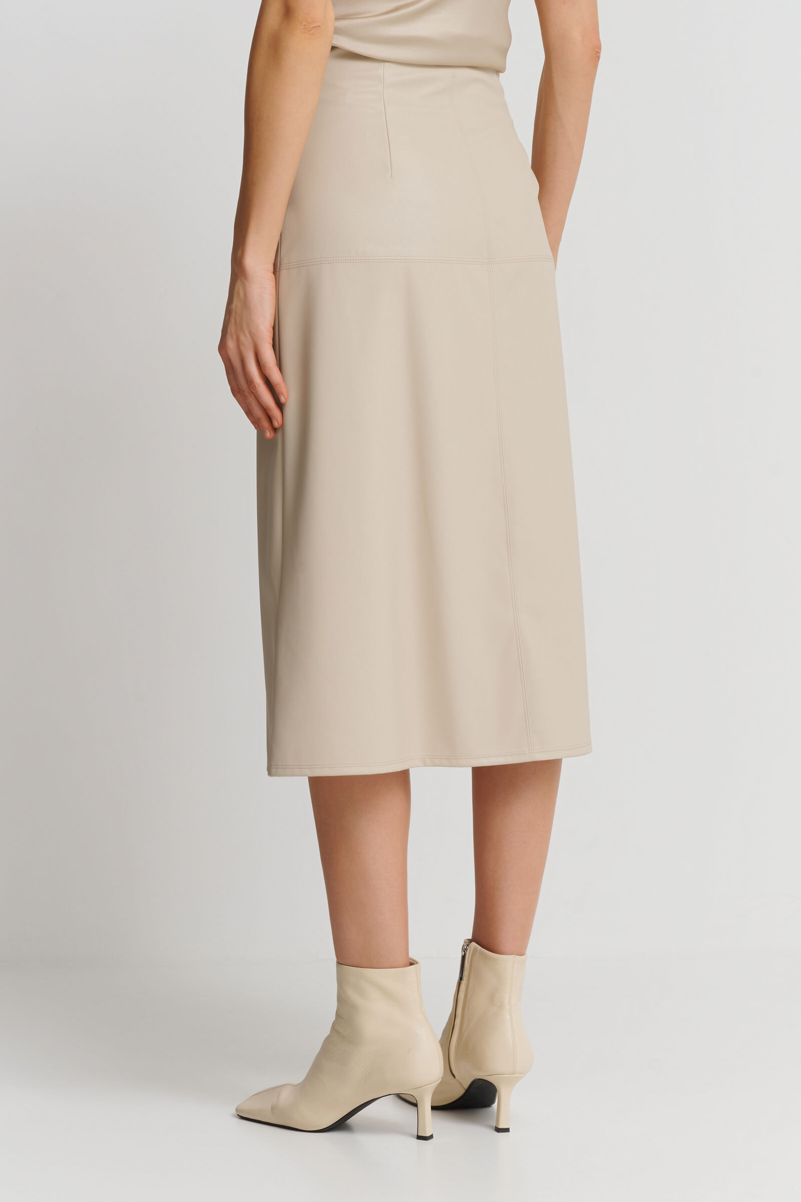 Юбка из экокожи Бренд Max Mara Изображение 3