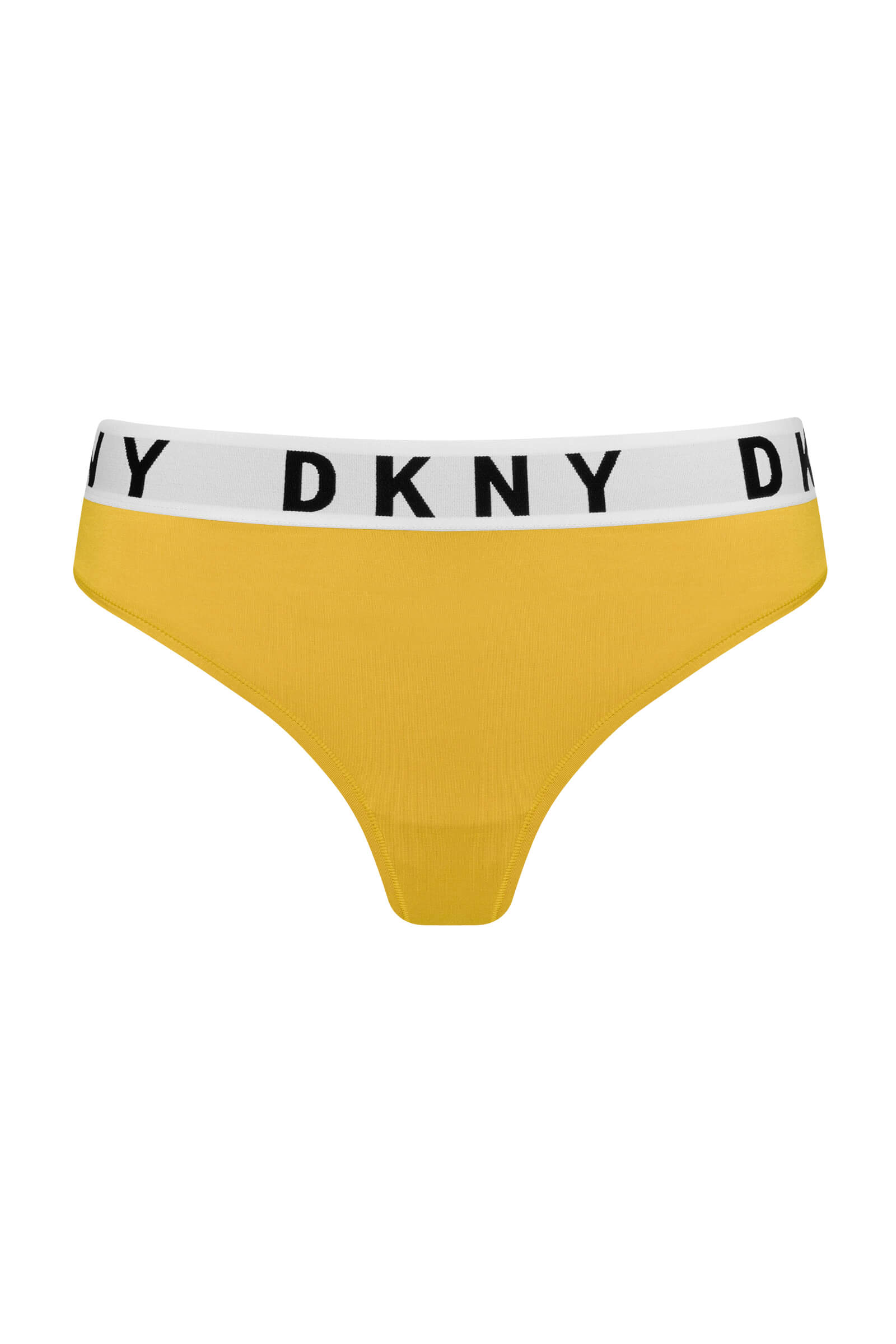 Трусы стринги с логотипом бренда Бренд DKNY