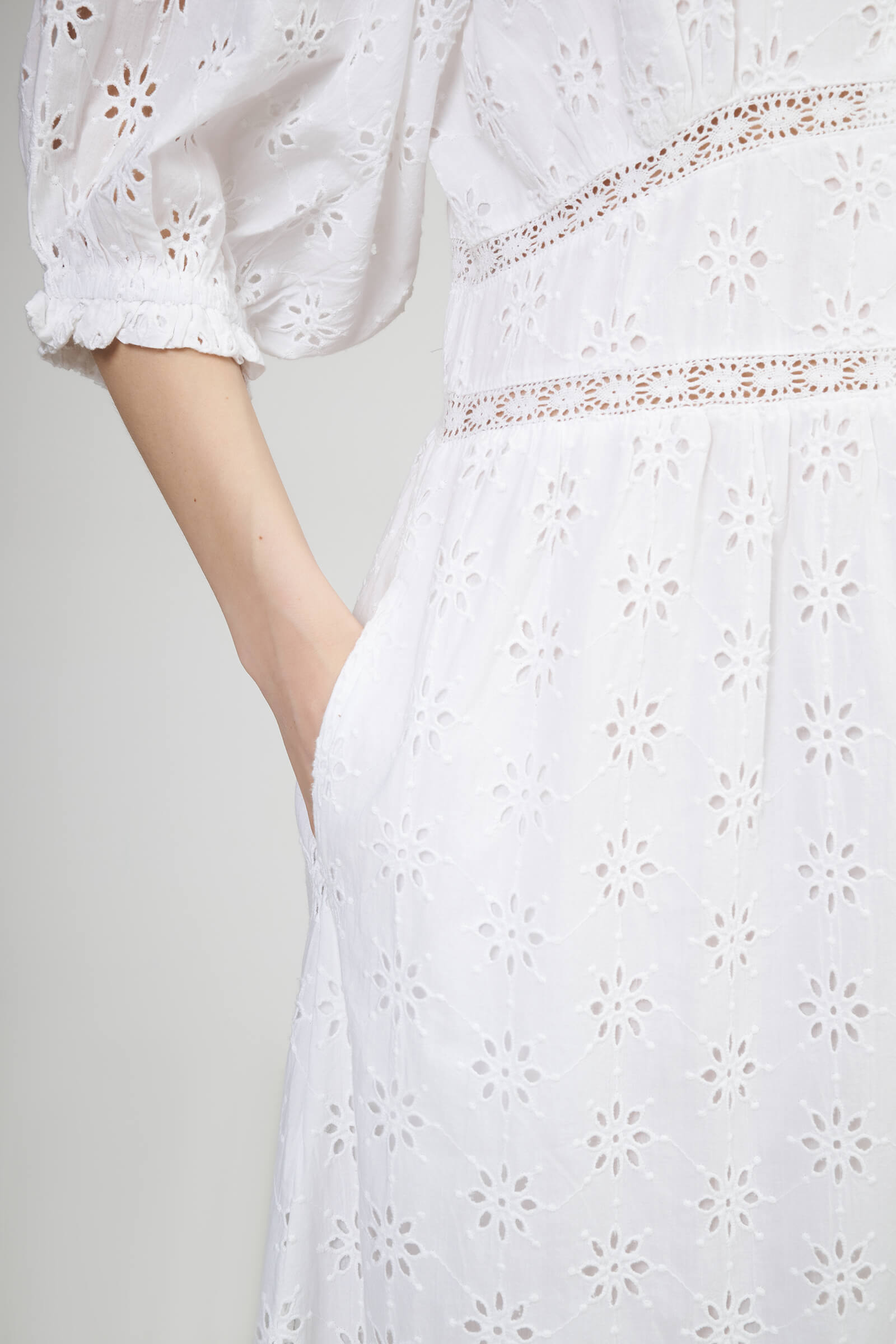Платье из хлопкового шитья Бренд Melissa Odabash Изображение 5