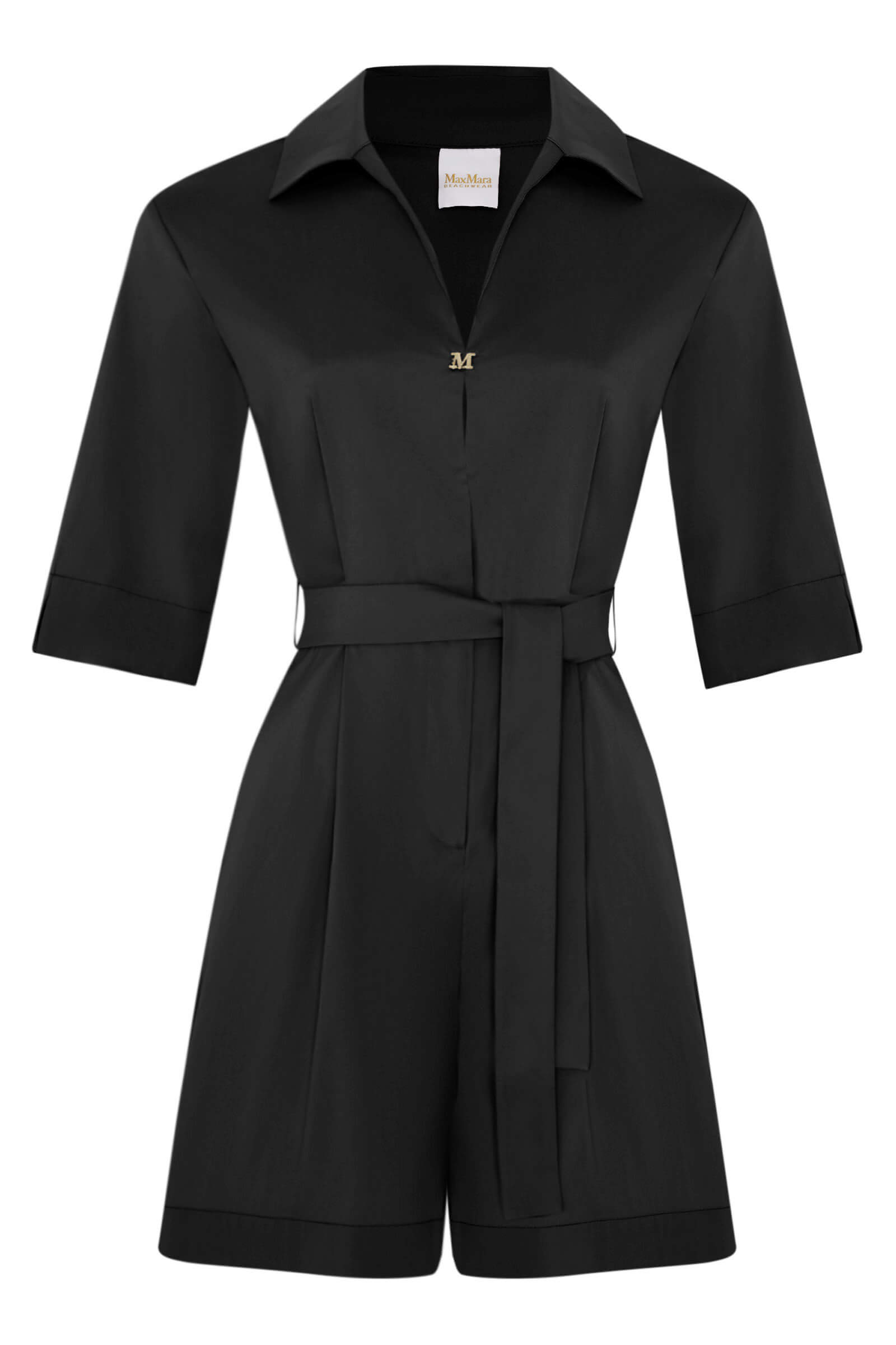 Хлопковый короткий комбинезон Бренд Max Mara