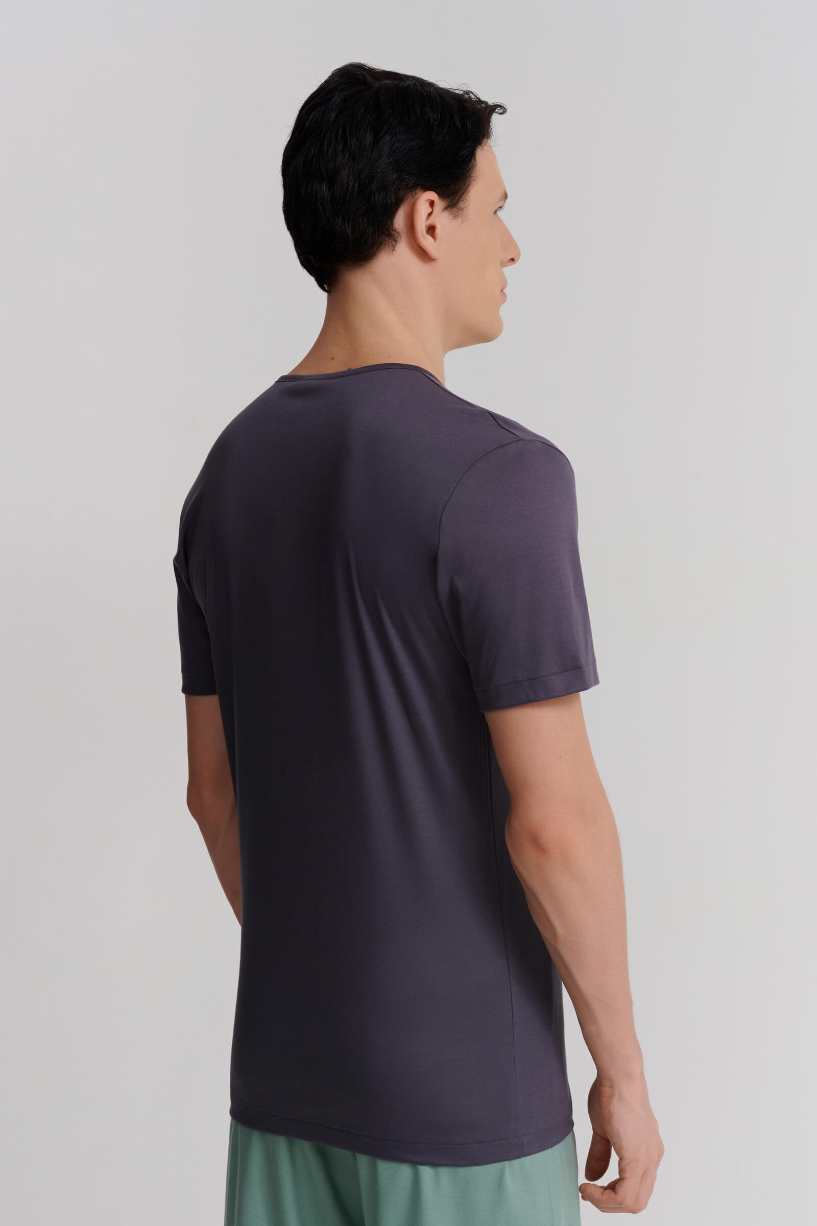 Футболка из редкого хлопка Sea Island Бренд Zimmerli Изображение 3