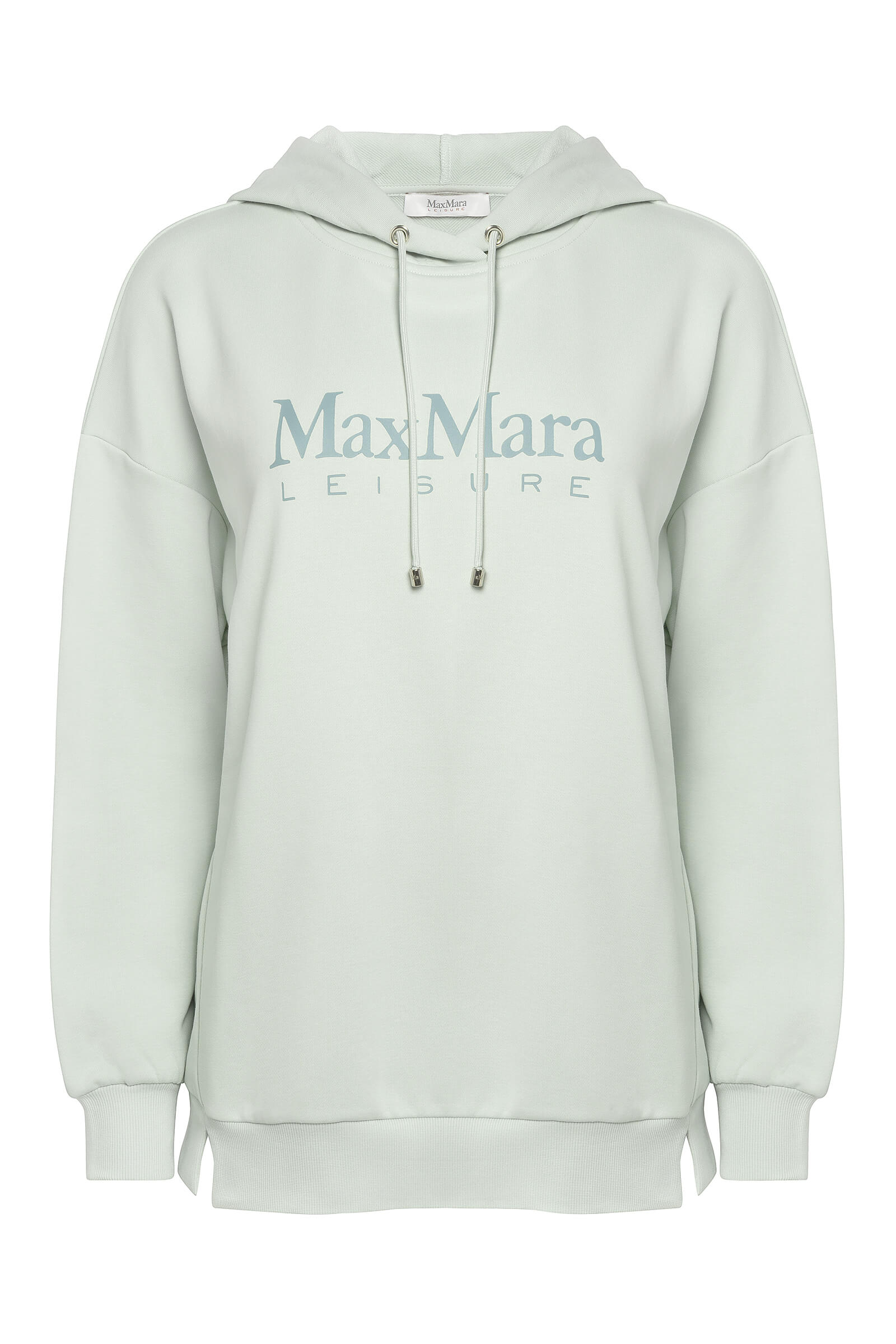 Худи с логотипом бренда Бренд Max Mara