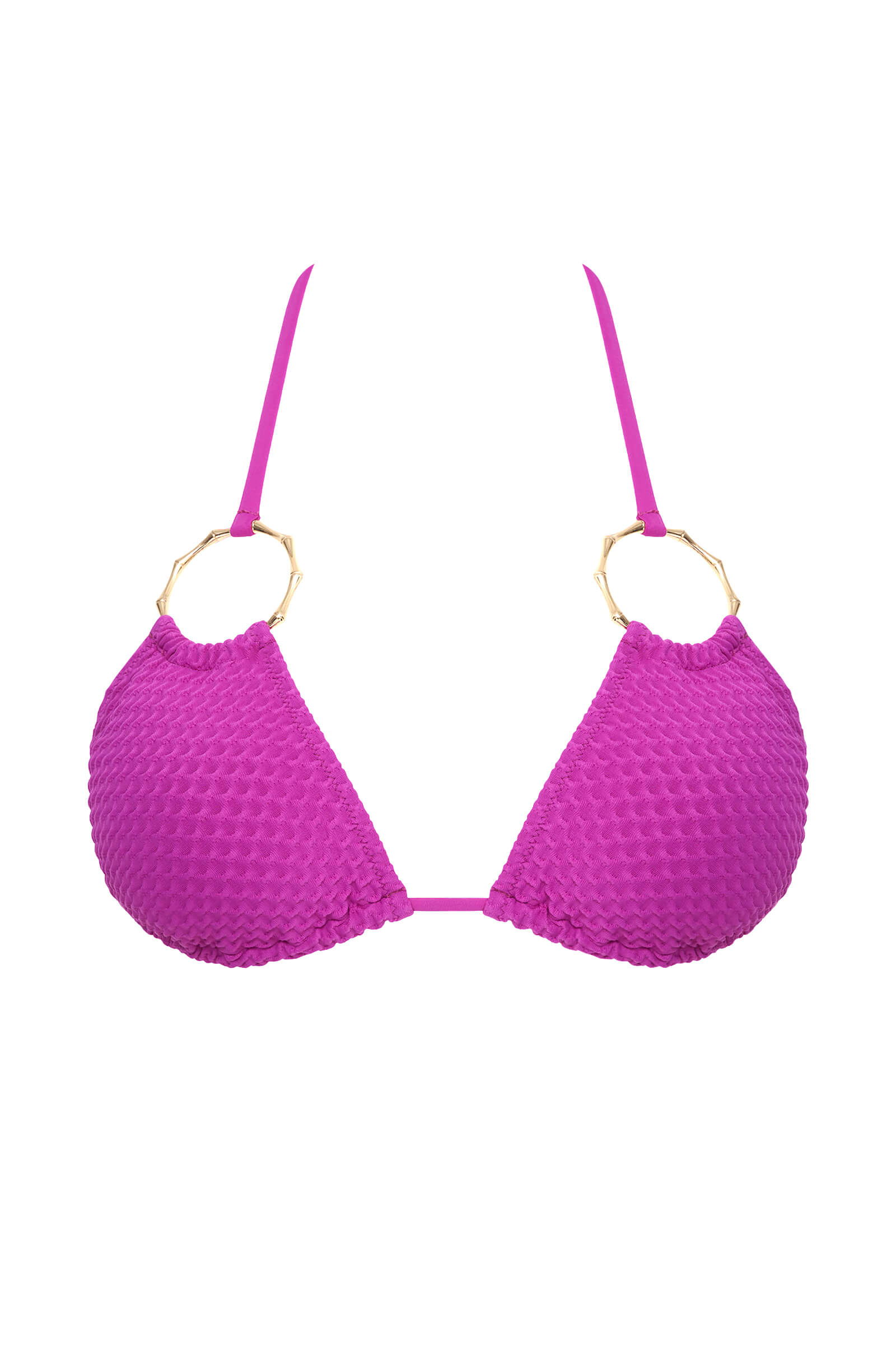 Раздельный купальник без косточек с золотистыми кольцами Бренд Miss Bikini Изображение 5