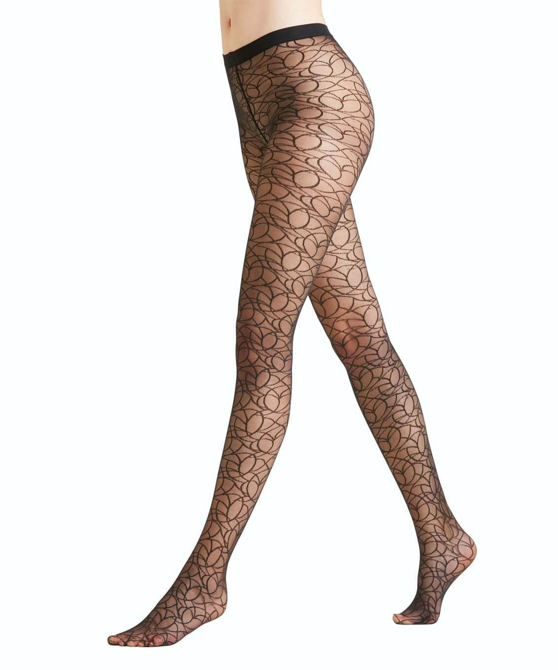 Женские колготки FALKE Graffiti Scratch 15 DEN Бренд Falke Изображение 5