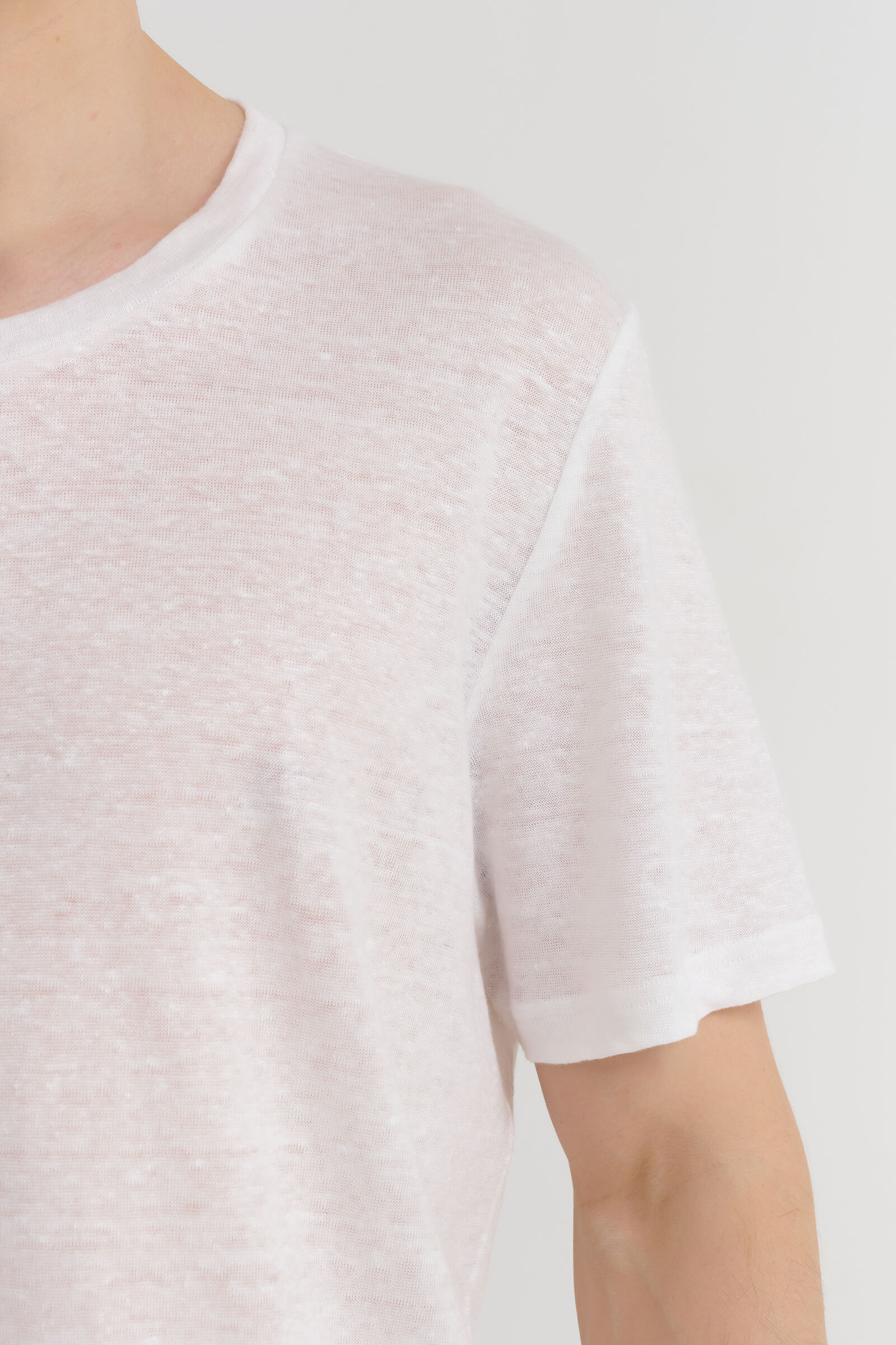 Льняная футболка Бренд Zimmerli Изображение 5
