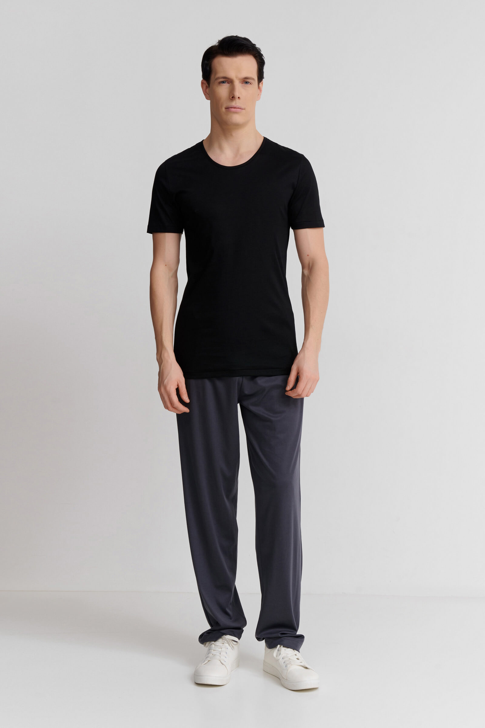 Футболка из редкого хлопка Sea Island Бренд Zimmerli Изображение 4