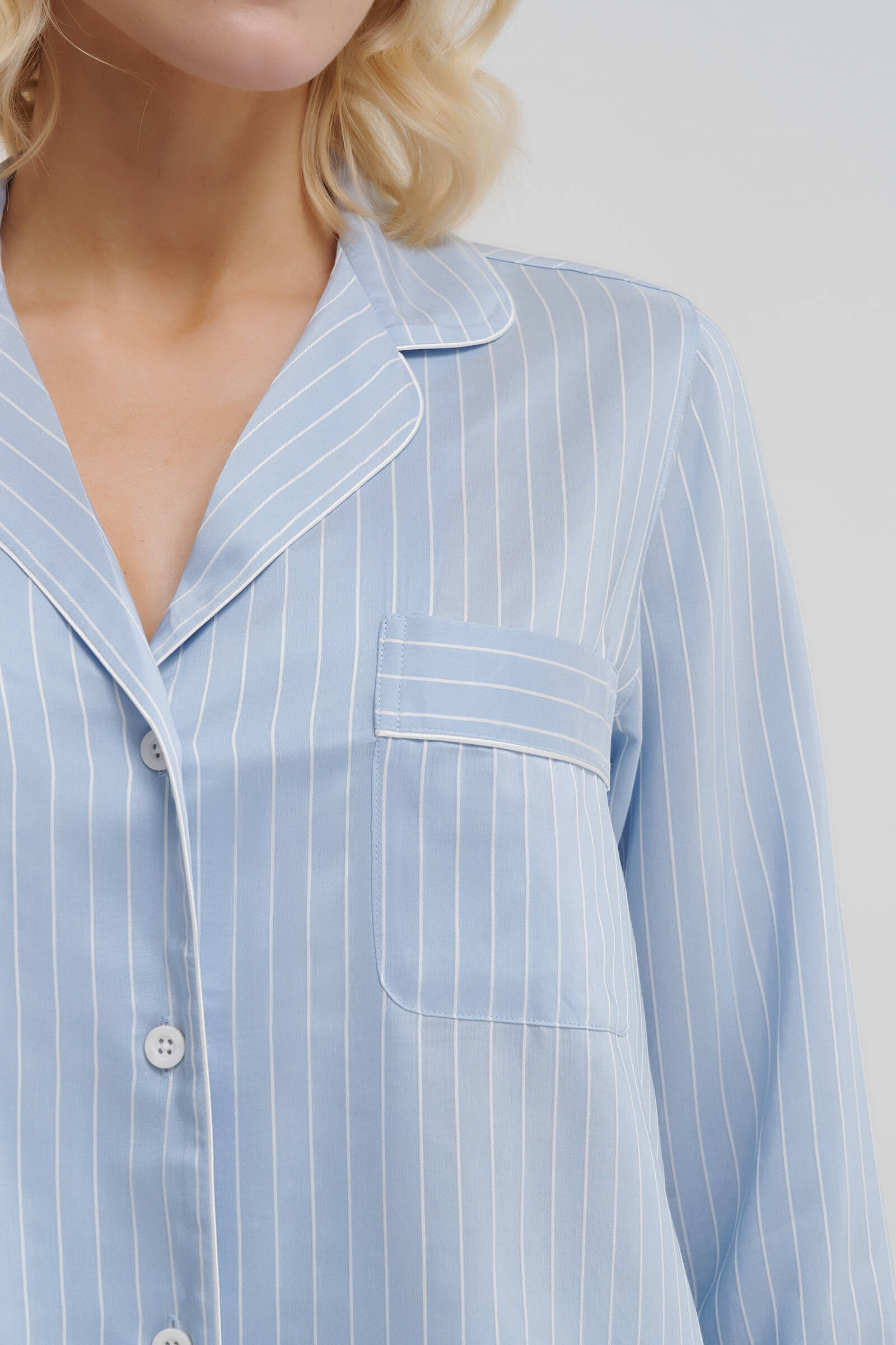 Длинная пижама с добавлением шелка Бренд Zimmerli Изображение 9
