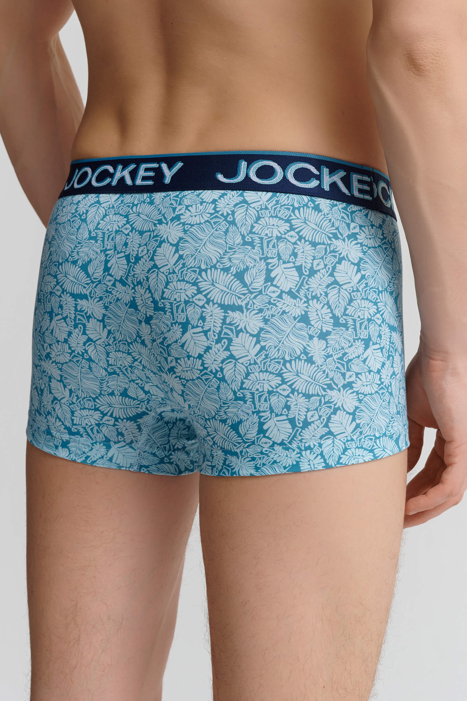 Хлопковые трусы транки с логотипом на поясе Бренд Jockey Изображение 3