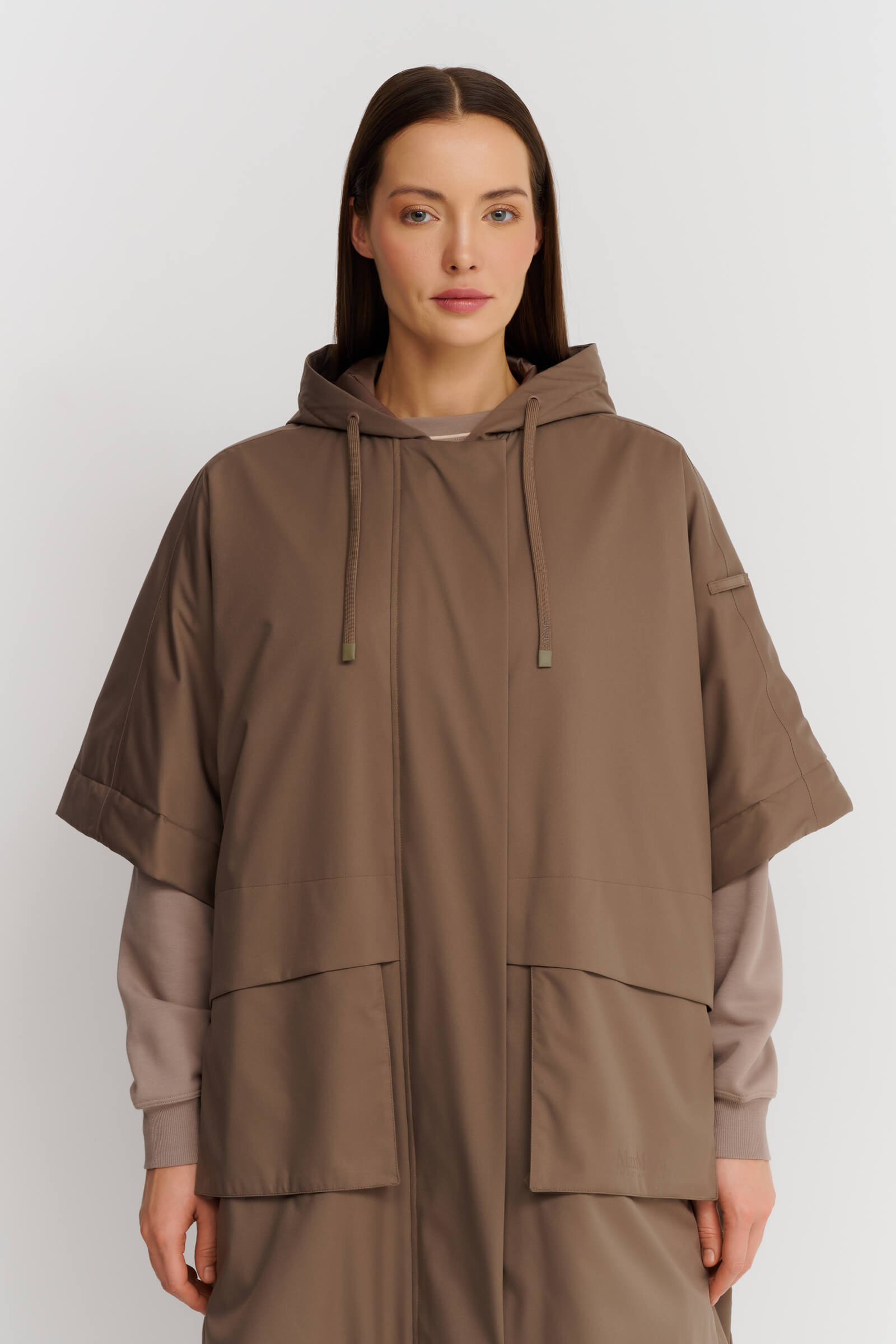 Плащ с рукавом до локтя Бренд Max Mara Изображение 7
