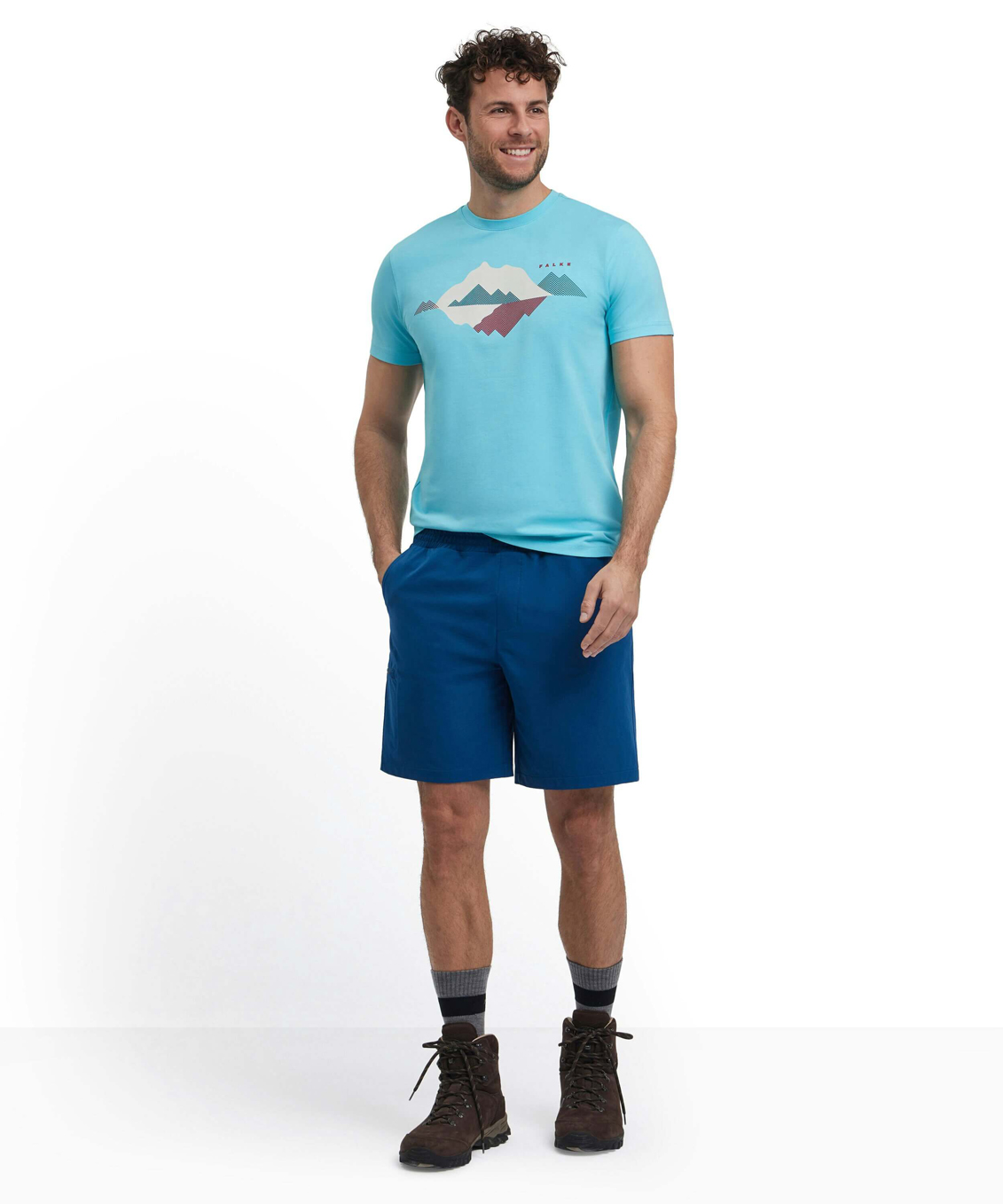 Мужская футболка для треккинга FALKE Бренд Falke Ess Изображение 4
