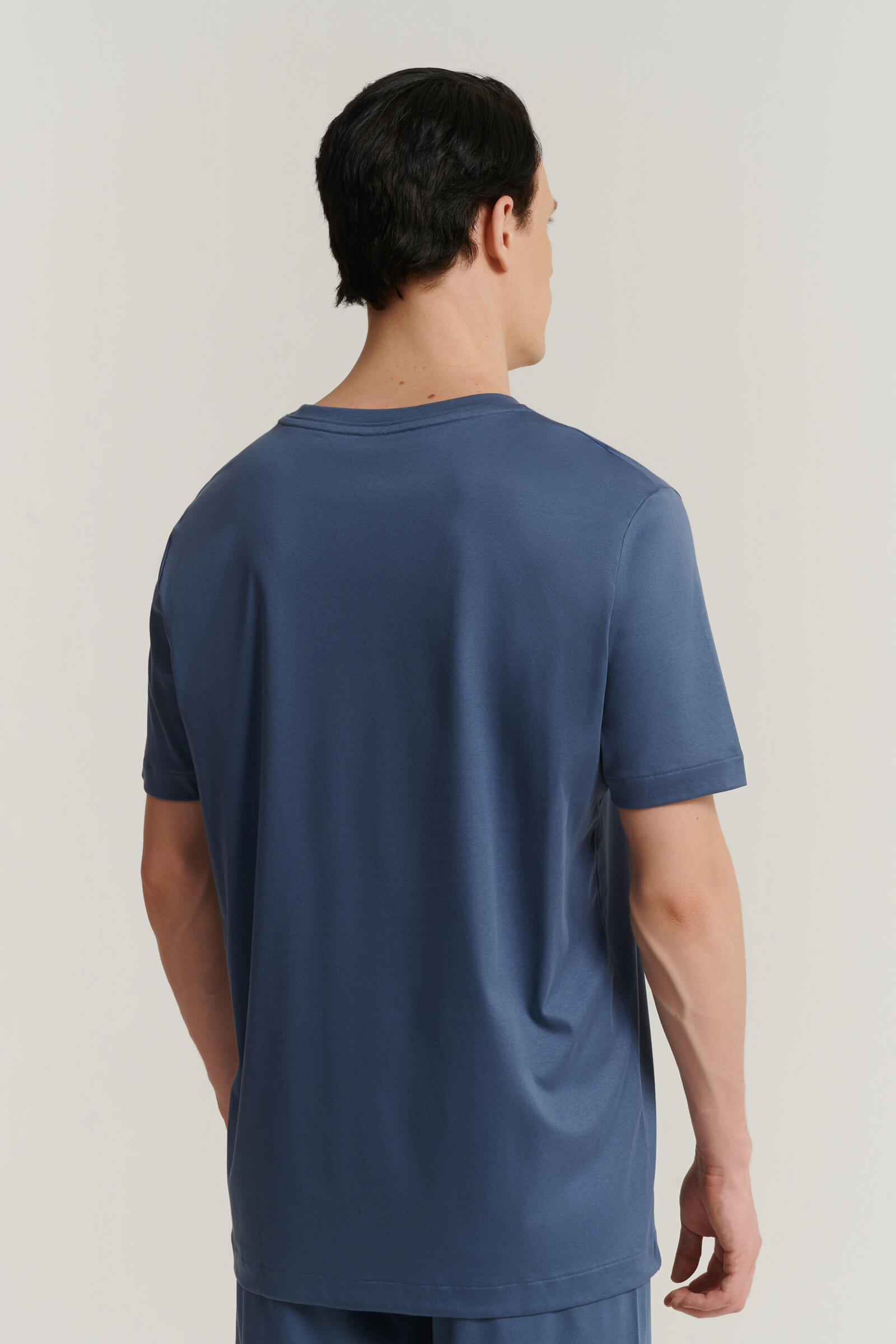 Короткая пижама из редкого хлопка Sea Island Бренд Zimmerli Изображение 9