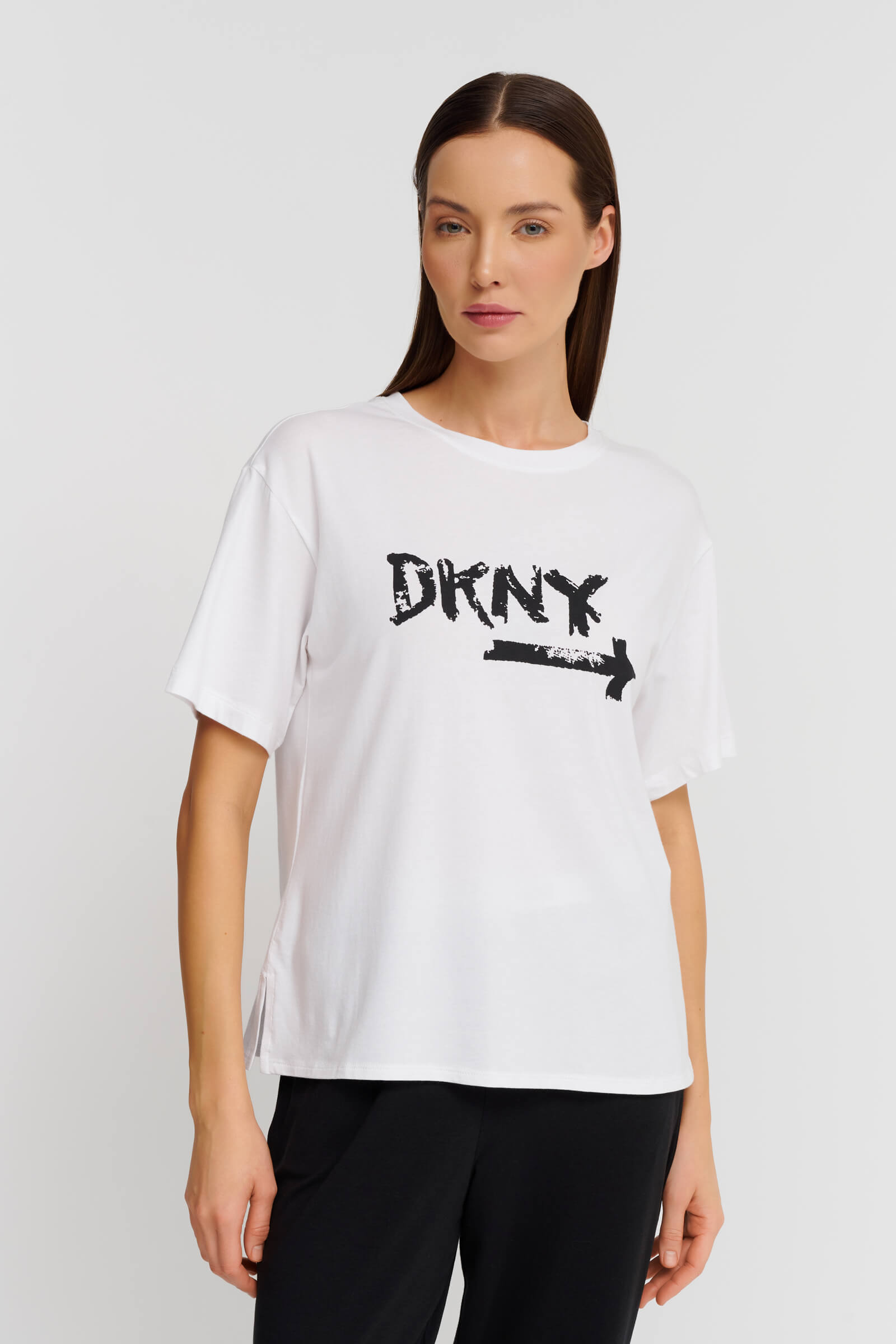 Футболка с круглым вырезом Бренд DKNY Изображение 2