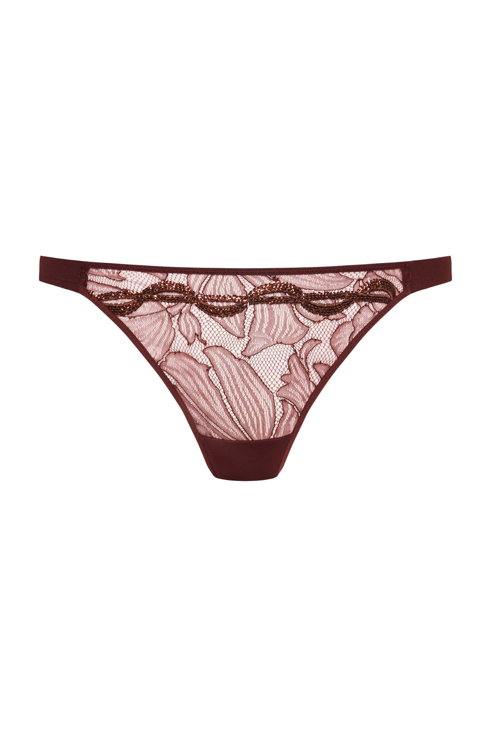 Трусы слипы с кружевом Бренд Chantelle