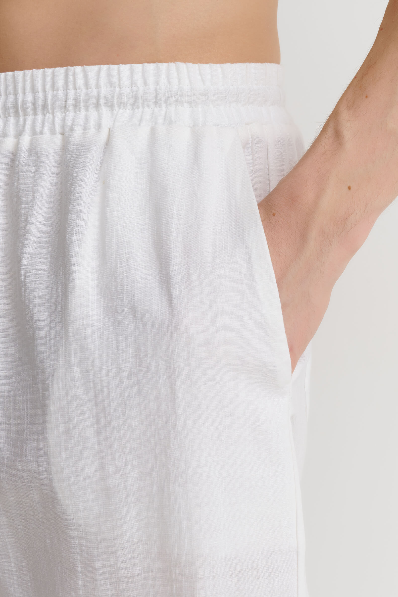 Льняные шорты Бренд Zimmerli Изображение 5