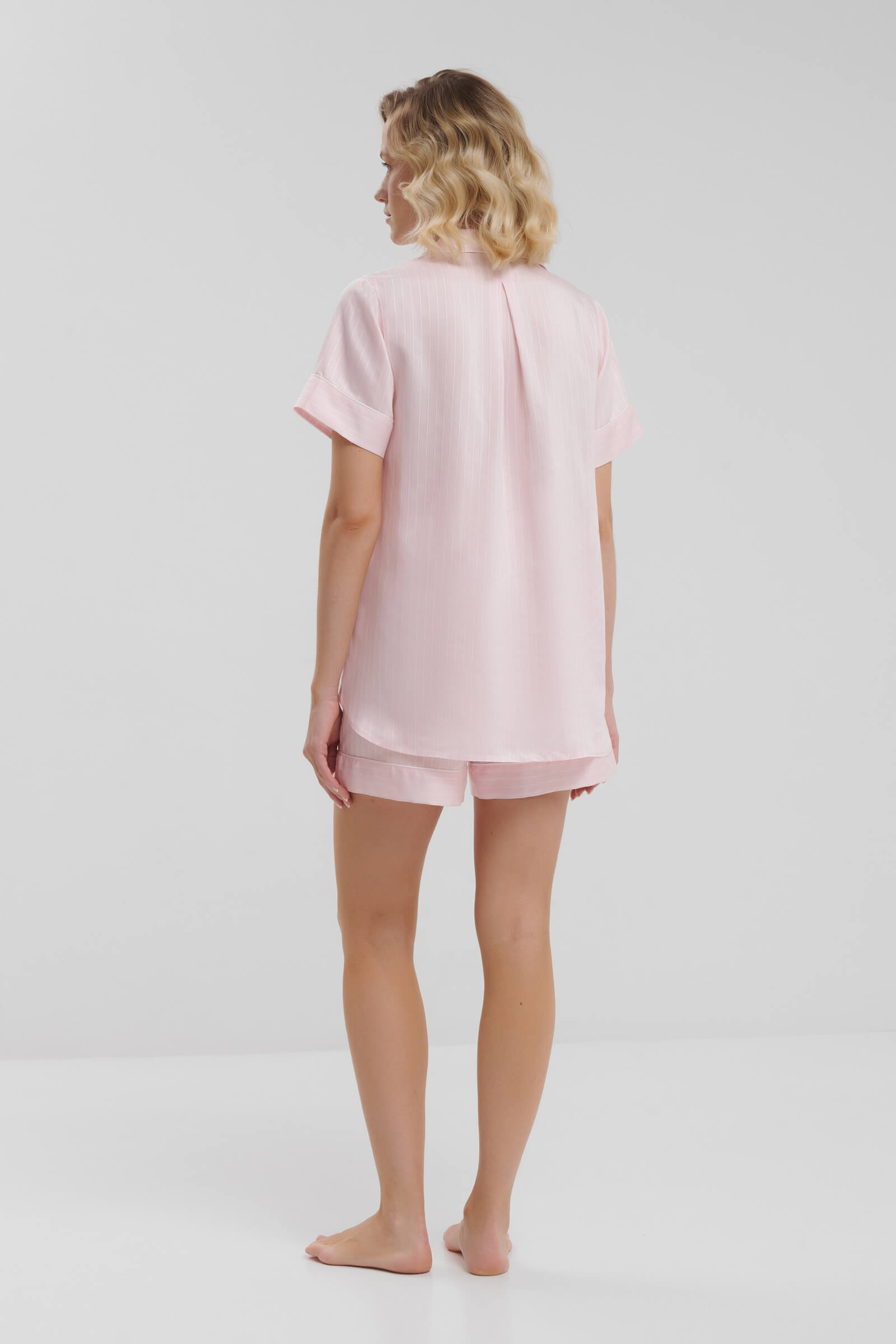 Короткая пижама с добавлением шелка Бренд Zimmerli Изображение 6