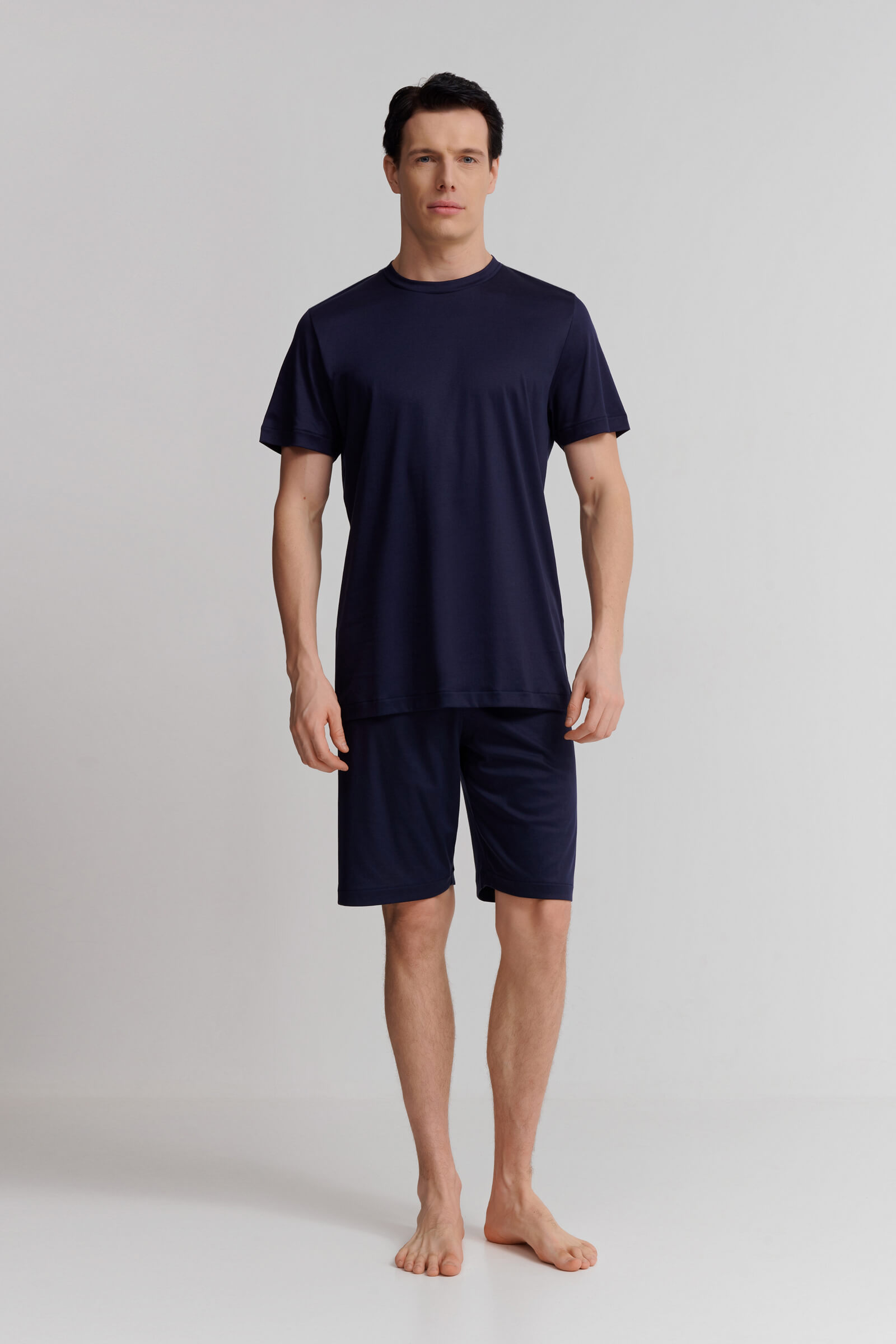 Хлопковая короткая пижама Бренд Zimmerli Изображение 3
