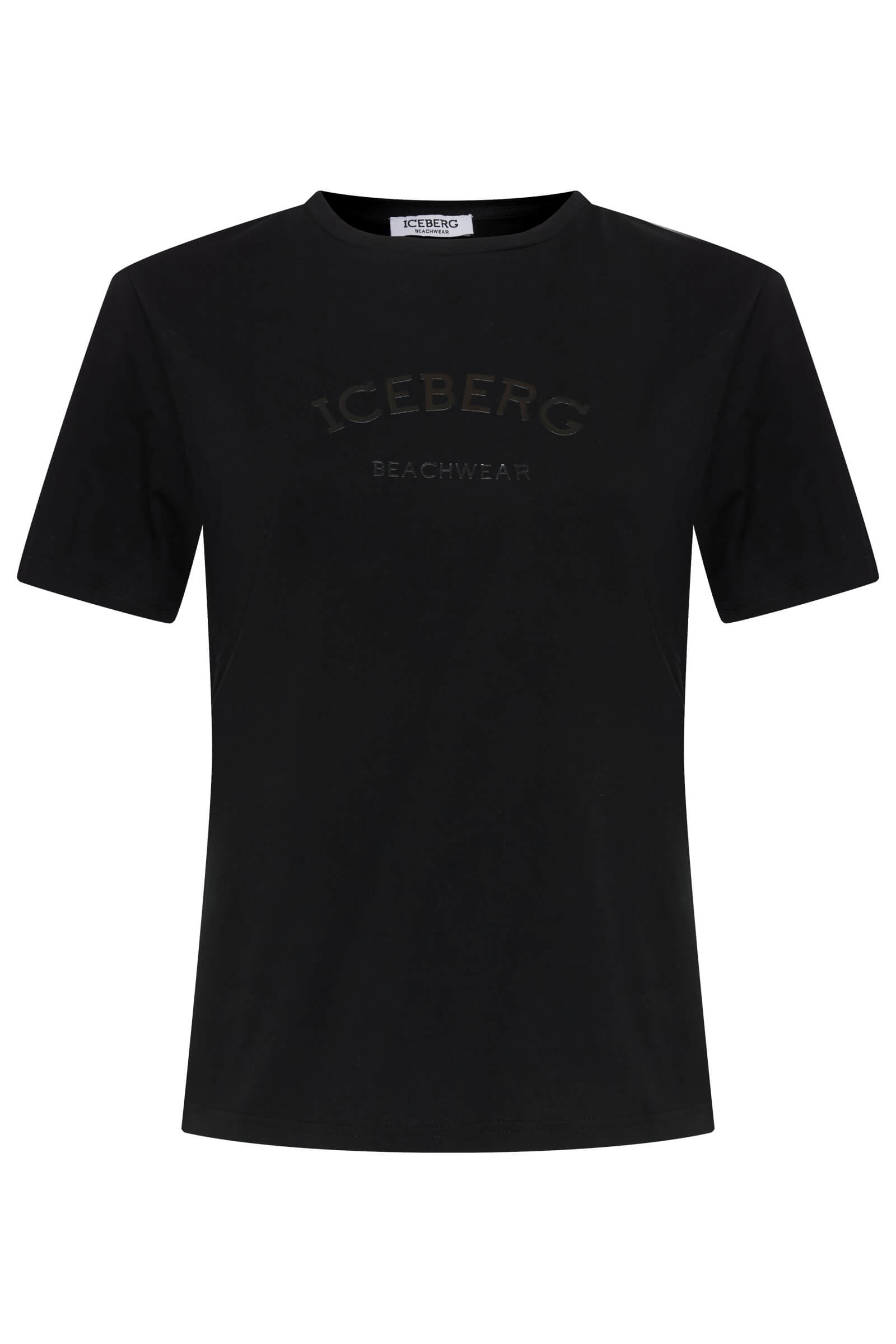 Хлопковая футболка с логотипом на груди Бренд Iceberg