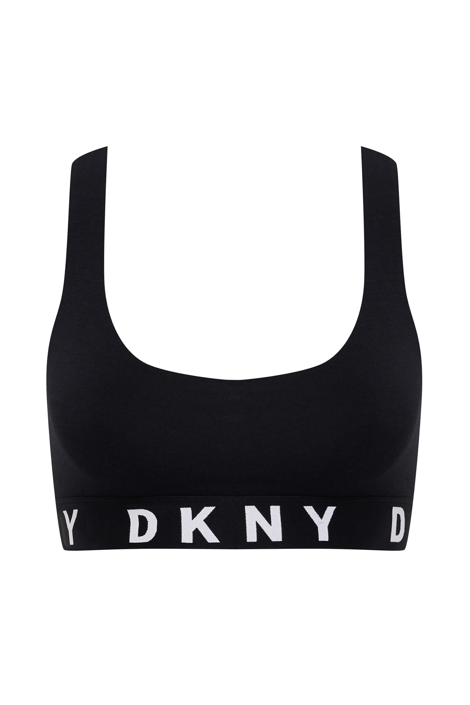 Кроп-топ с логотипом бренда Бренд DKNY