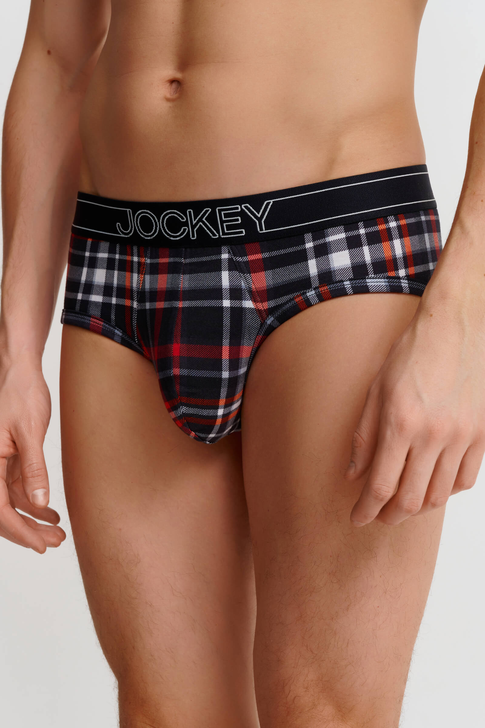 Трусы брифы из хлопка с логотипом на поясе Бренд Jockey Изображение 2