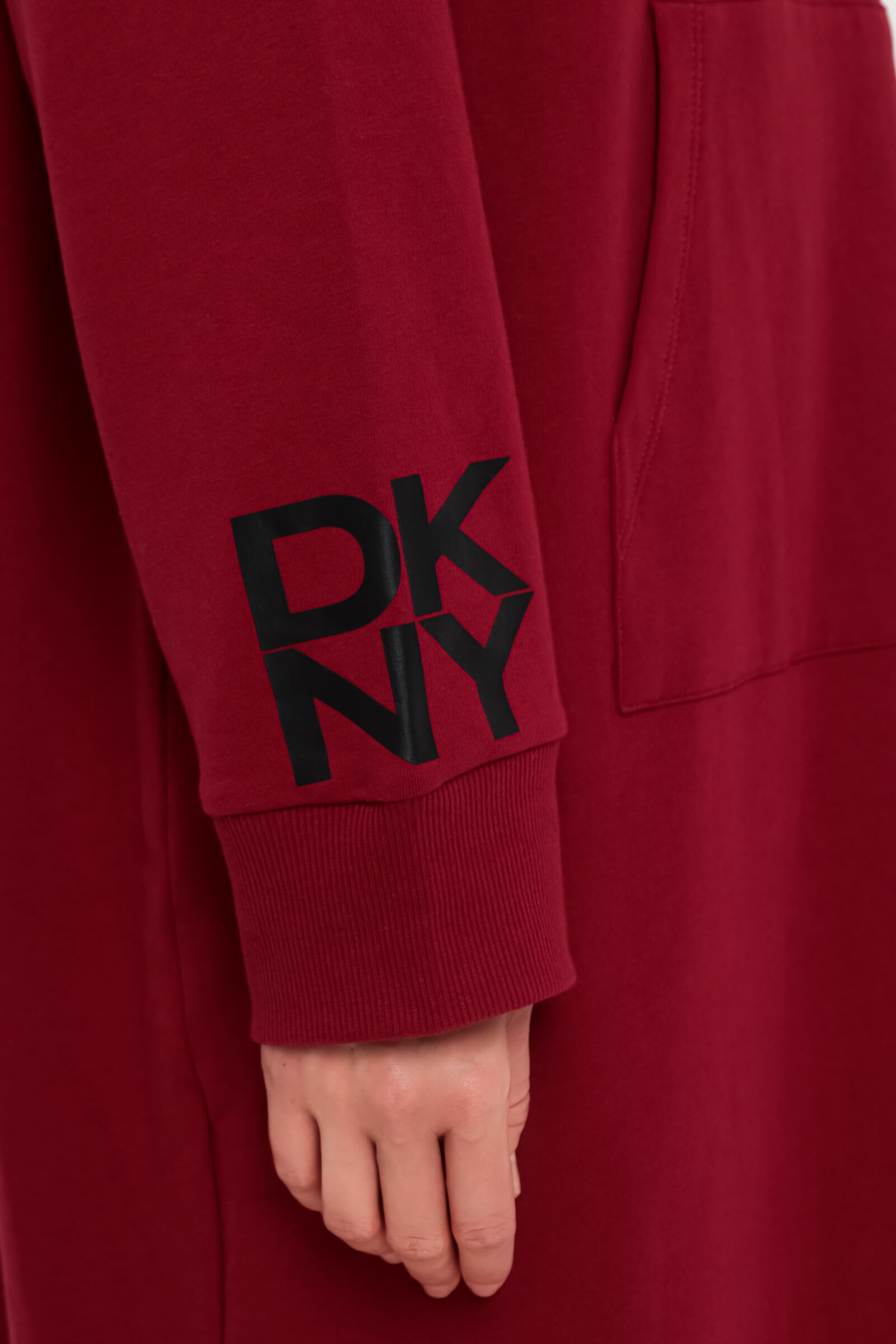 Платье с капюшоном Бренд DKNY Изображение 5