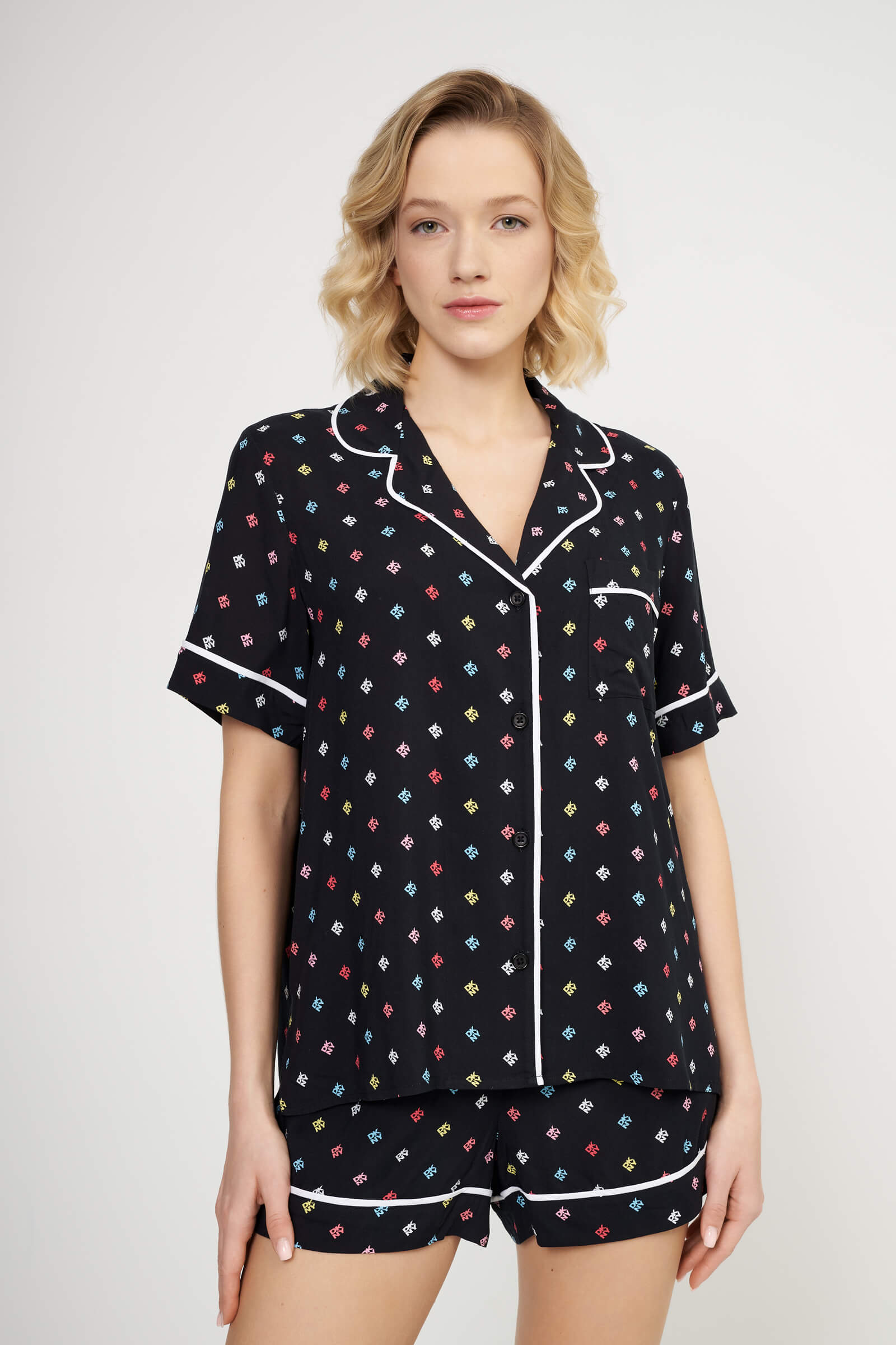 Пижама из 100% вискозы Бренд DKNY Изображение 4