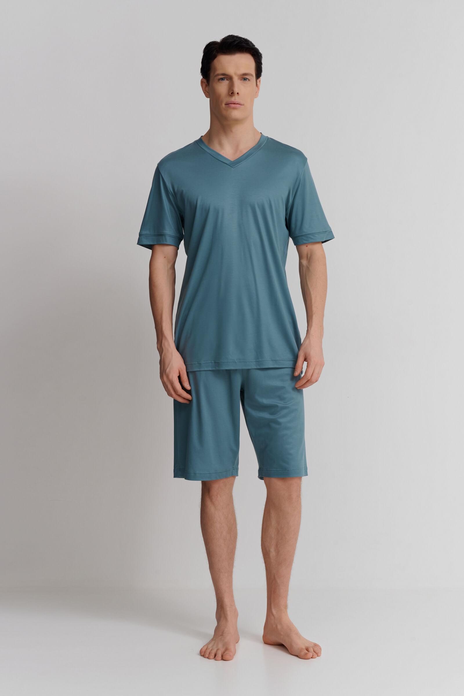 Короткая пижама с шортами Бренд Zimmerli Изображение 3