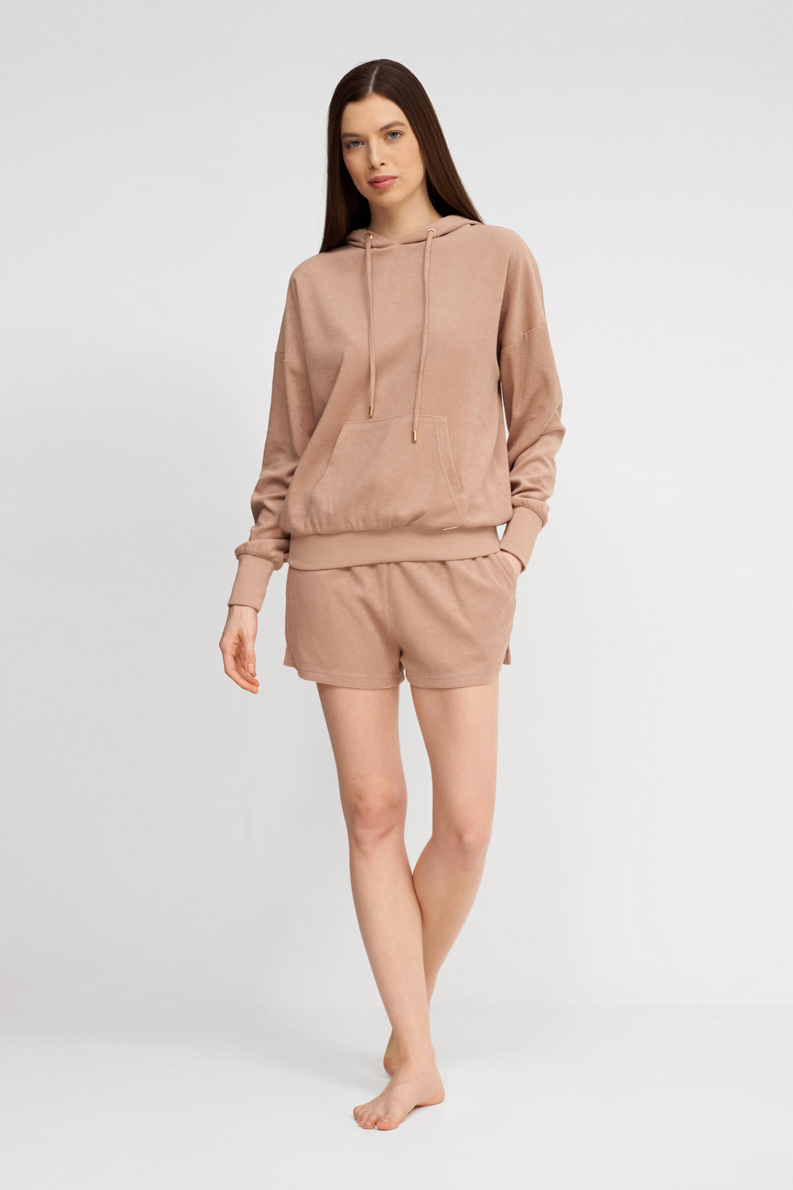 Хлопковые шорты на завязках Бренд Melissa Odabash Изображение 4
