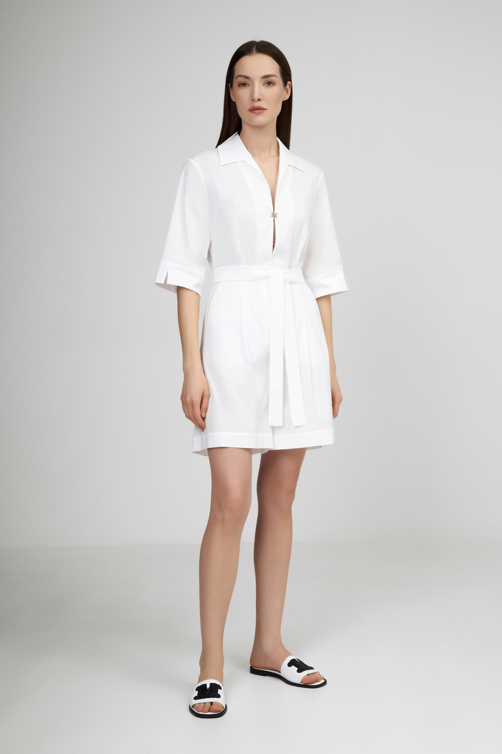Текстильные шлепанцы с логотипом Бренд Max Mara Изображение 9