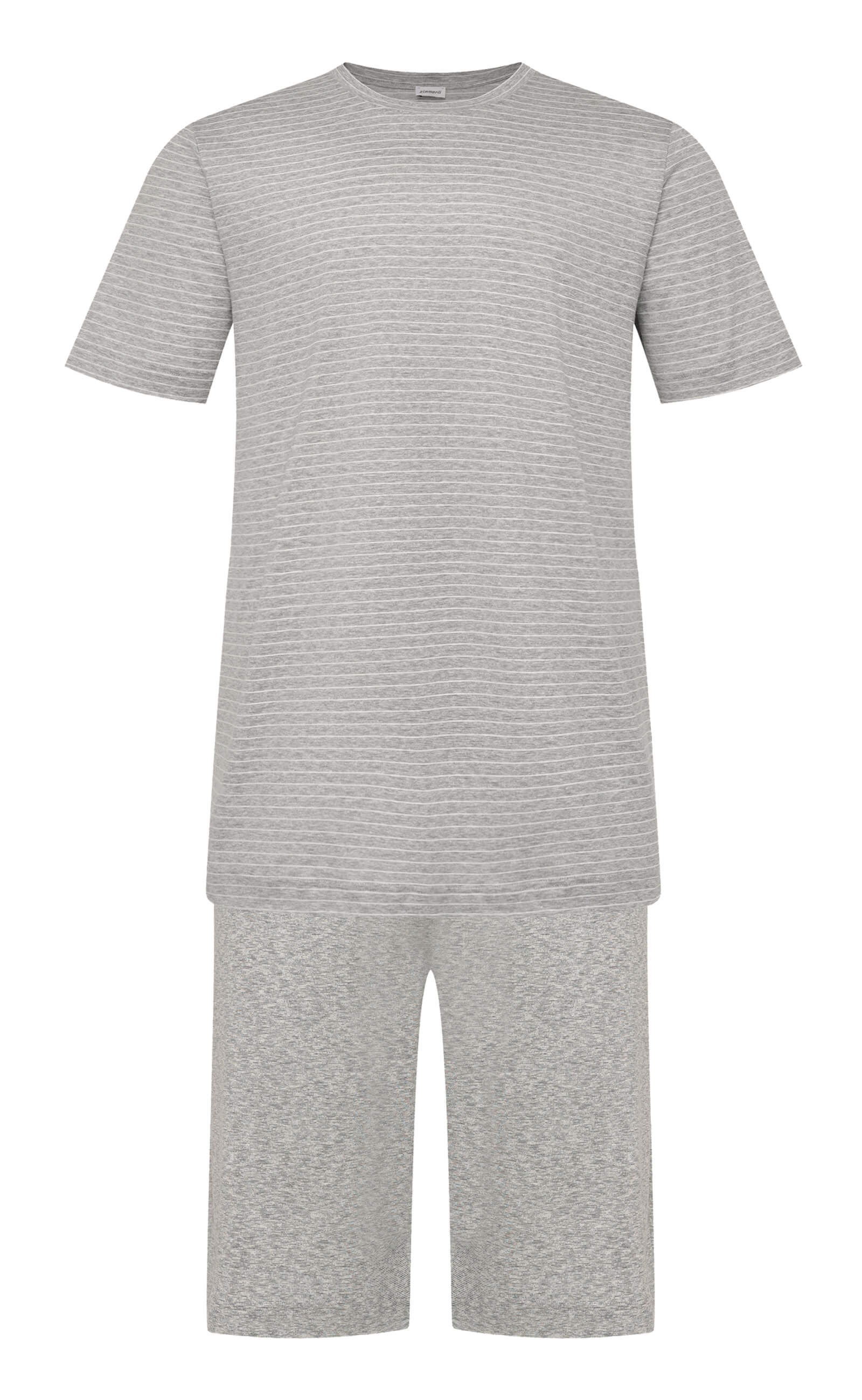 Короткая пижама из хлопка и шелка Бренд Zimmerli
