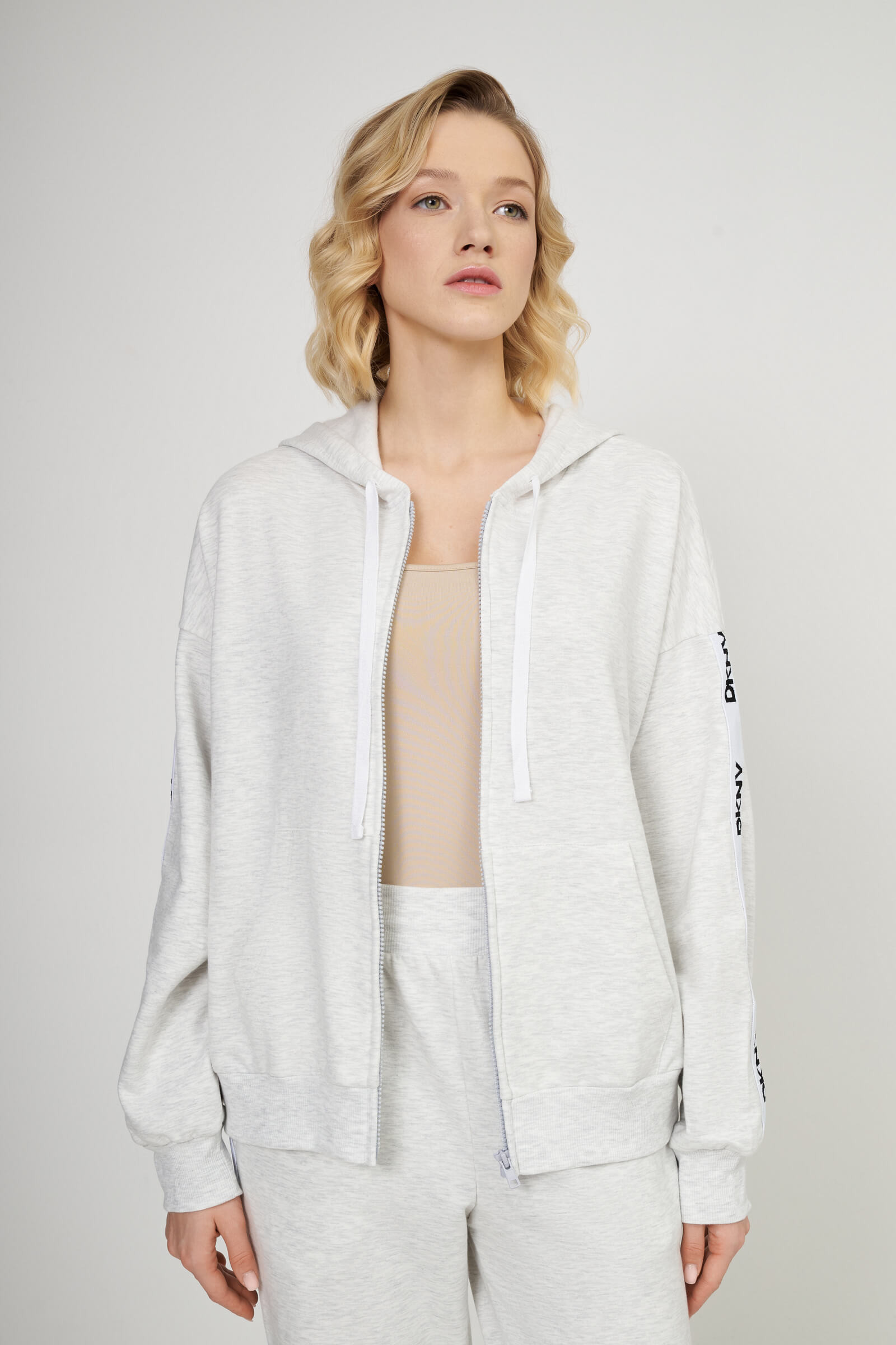 Хлопковый комплект на молнии Бренд DKNY Изображение 7