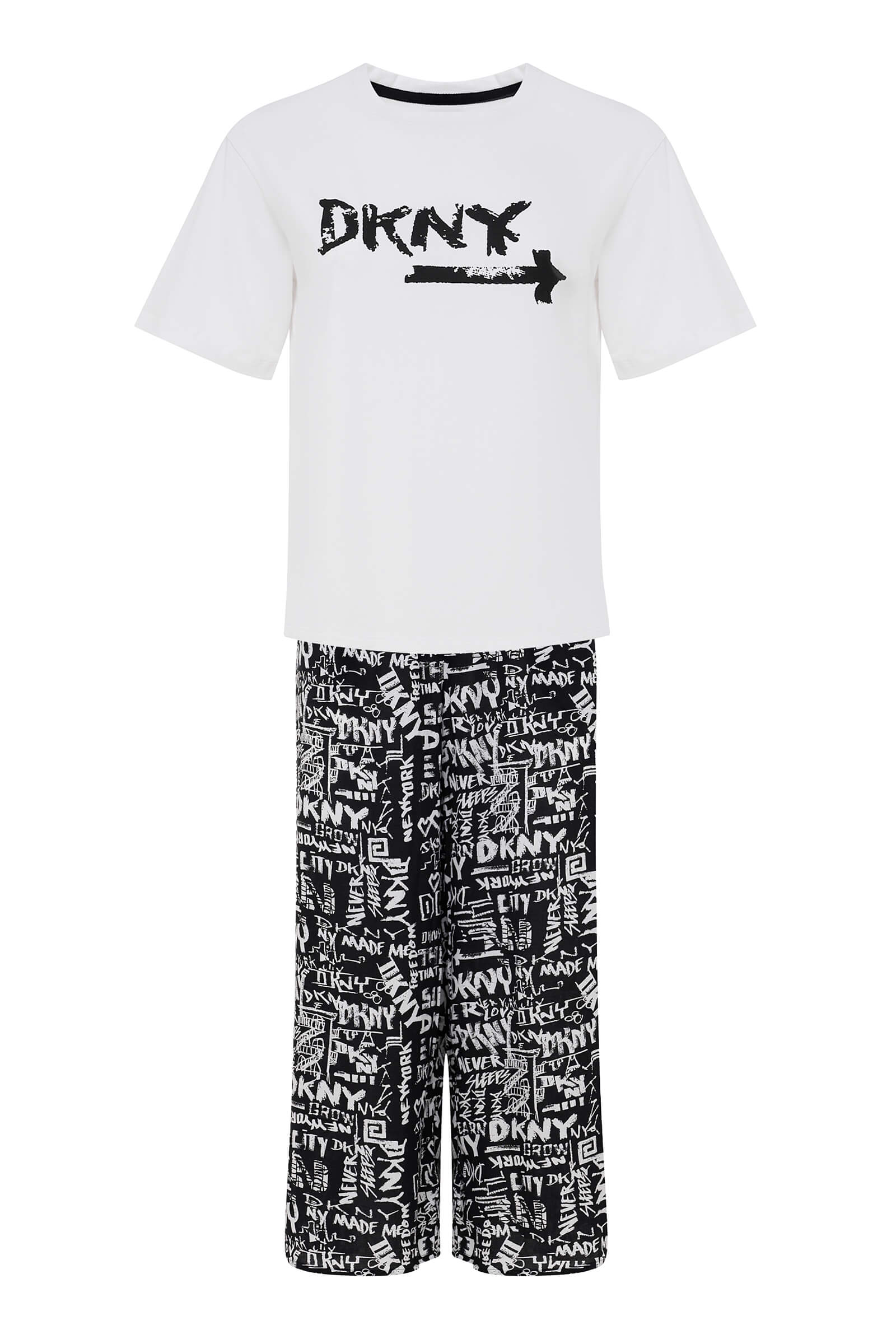 Пижама с укороченными брюками Бренд DKNY
