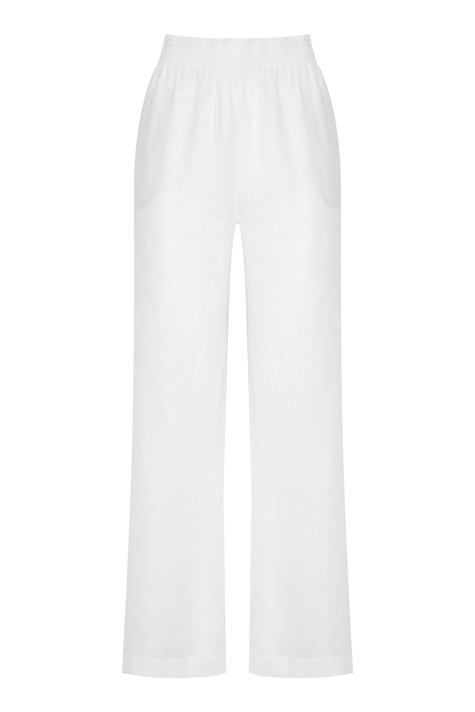 Льняные свободные брюки Бренд Ermanno Scervino