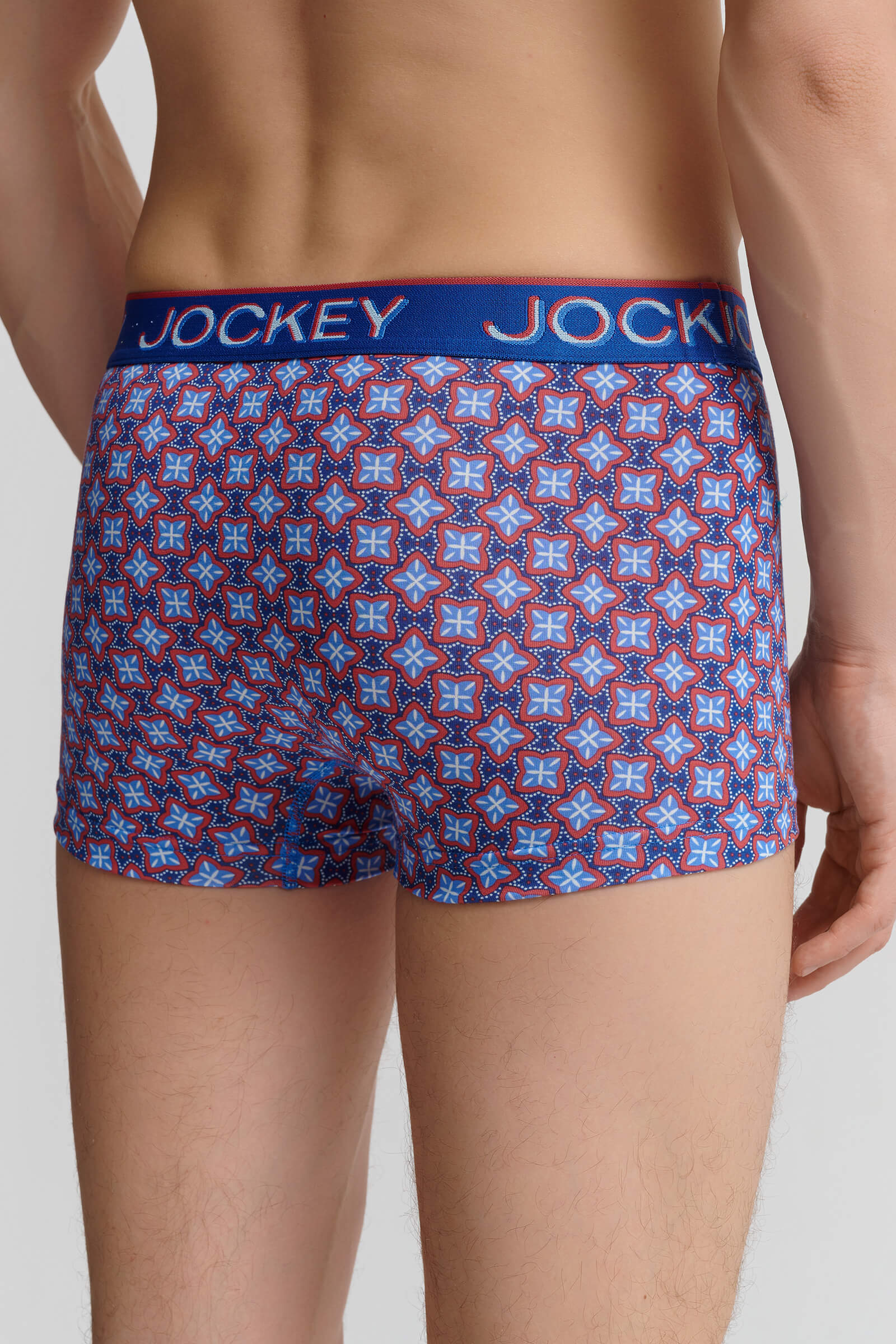 Хлопковые трусы транки с логотипом на поясе Бренд Jockey Изображение 3