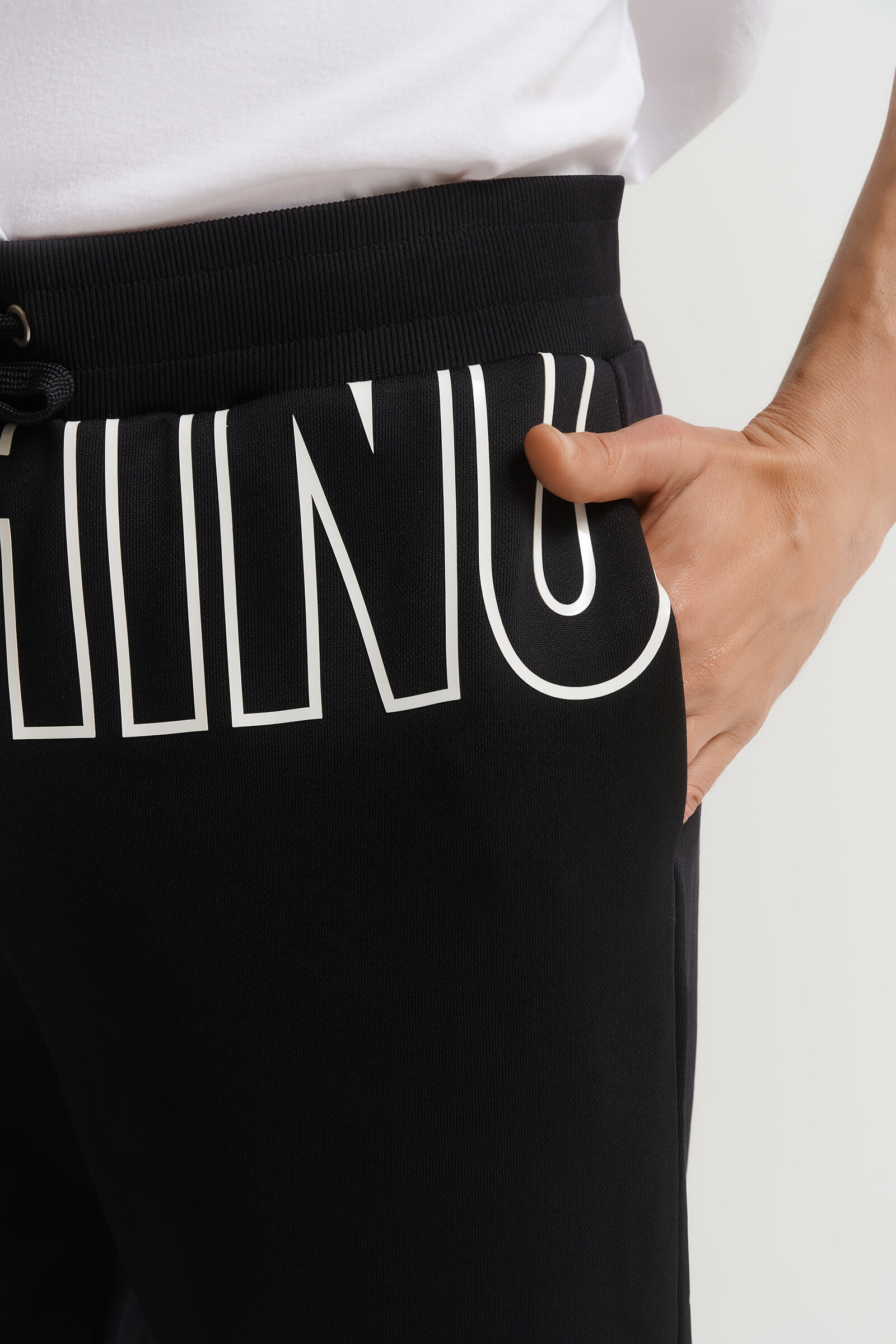 Брюки-джоггеры с логотипом Бренд Moschino Изображение 5
